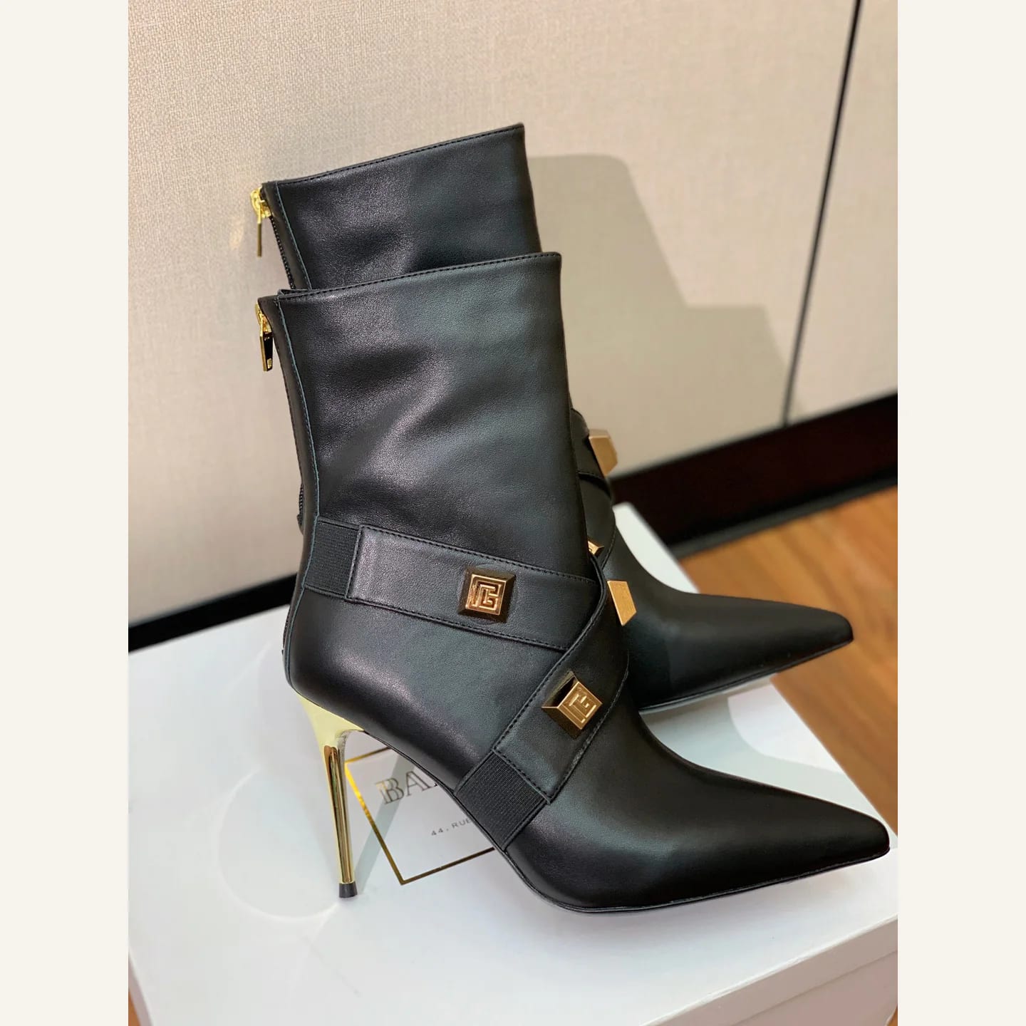 Balmain Buckle Ankle Boot 縮圖 3