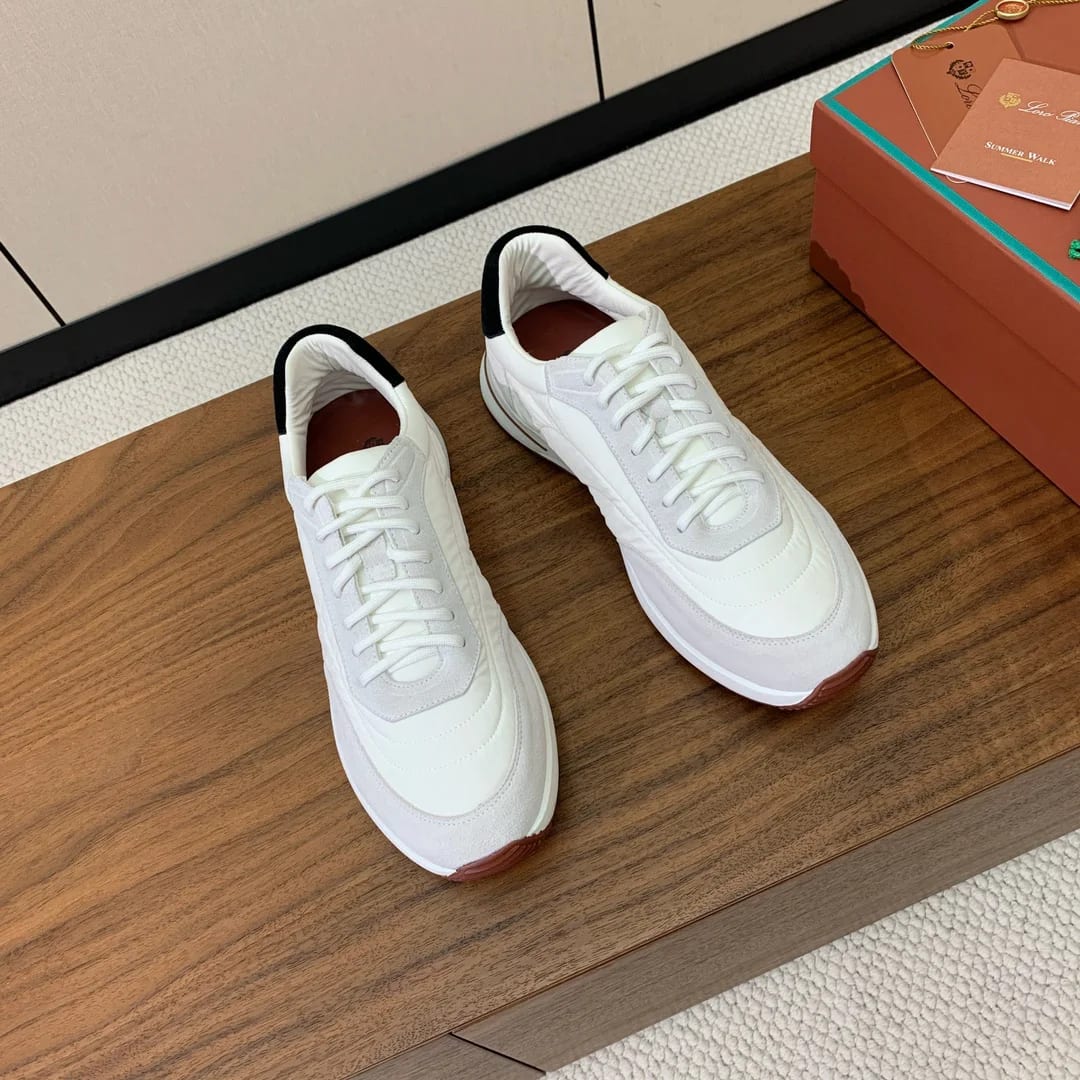 Loro Piana Suede Low-top Sneaker 縮圖 4