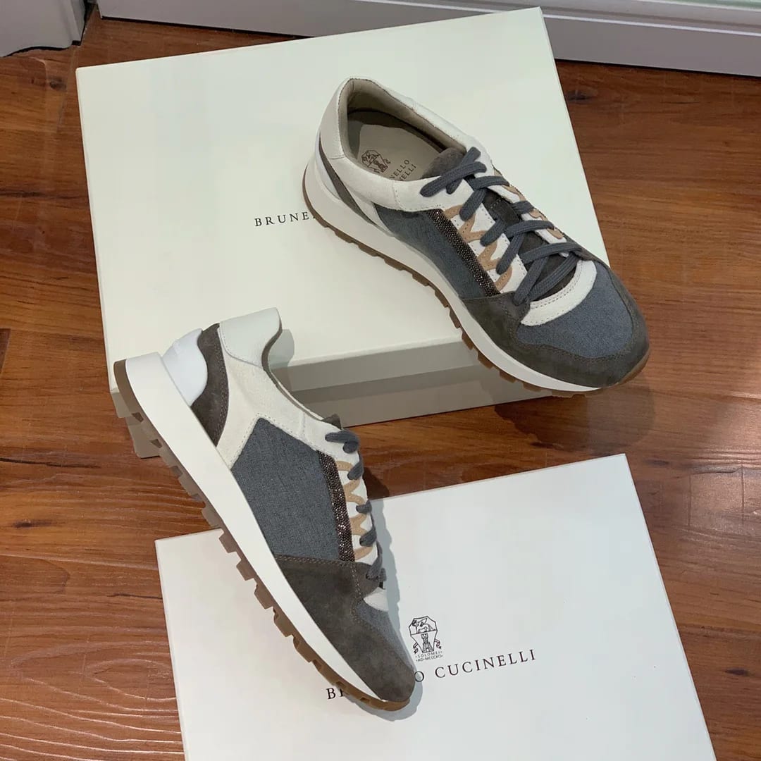 Brunello Cucinelli Monili-chain Sneaker 縮圖 2
