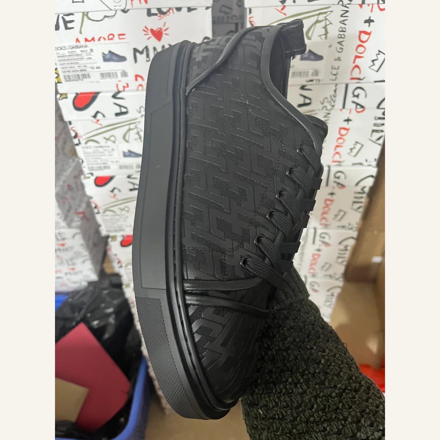 Dolce & Gabbana DG Monogram Low-top Sneaker 縮圖 3