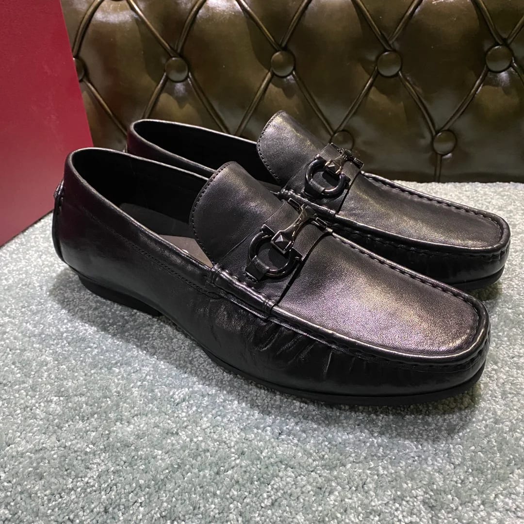 Ferragamo Washed-leather Loafer 縮圖 2