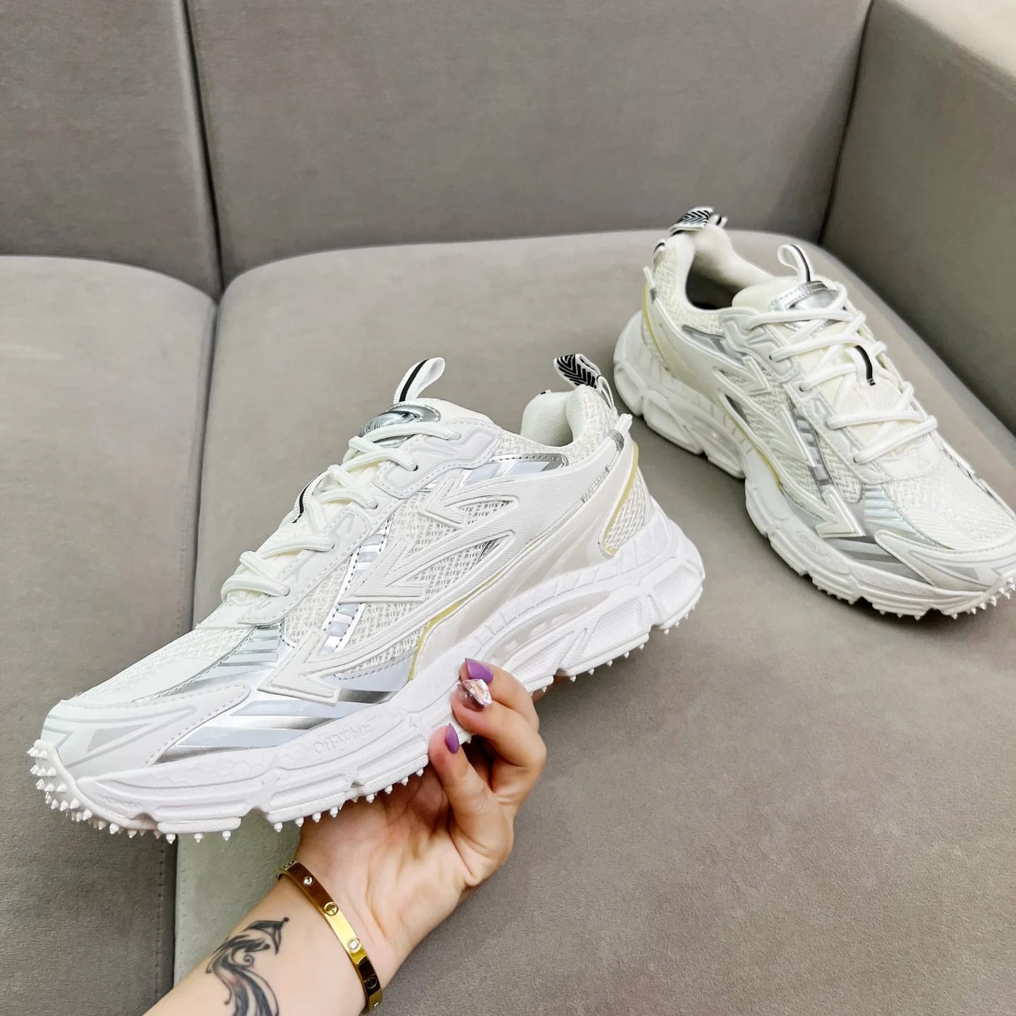 Off-White Right Arrow Sneaker 縮圖 4