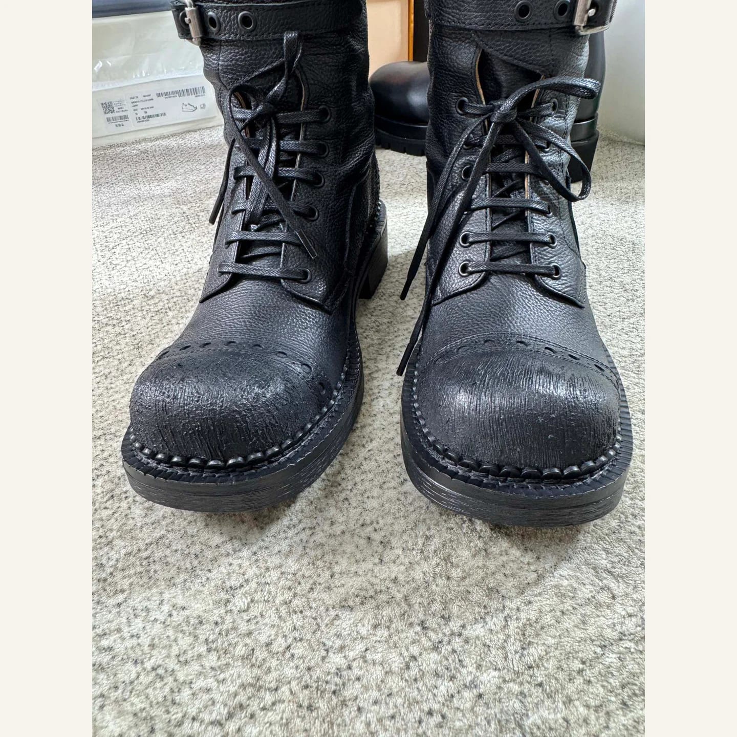 Miu Miu Buckle Biker Boot 縮圖 3