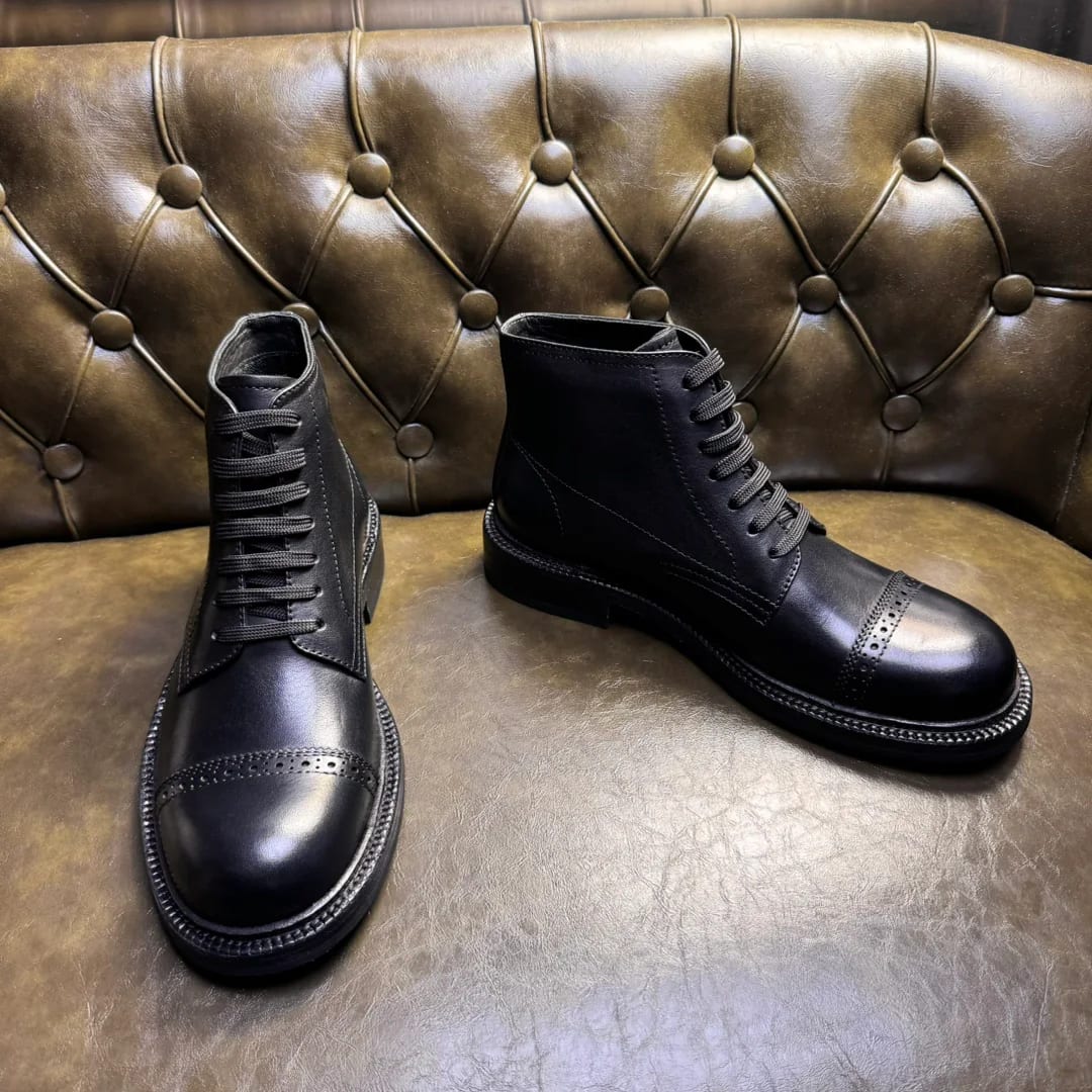 Prada Cap-toe Ankle Boot 縮圖 4
