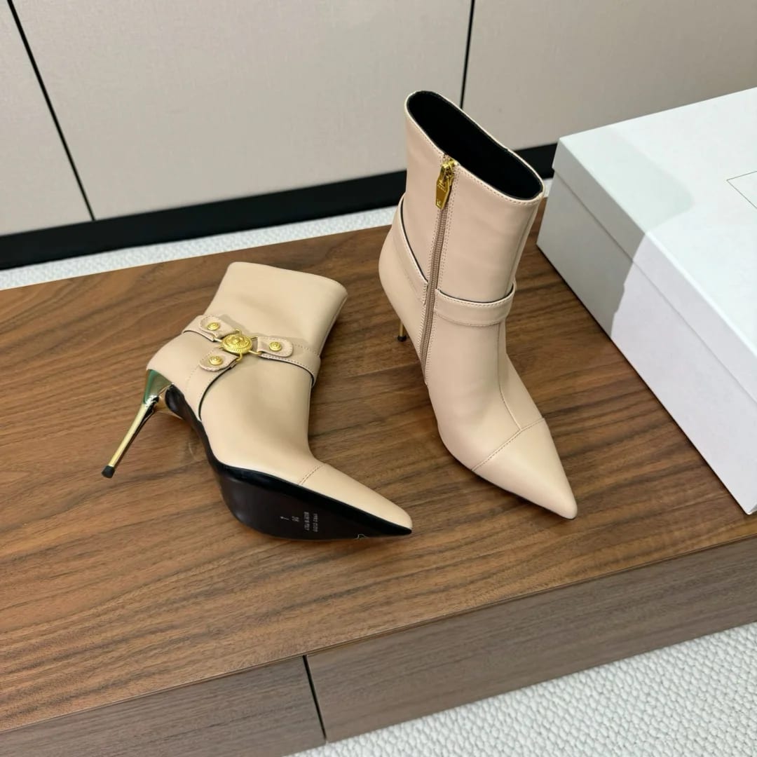 Balmain Buckle Ankle Boot 縮圖 4