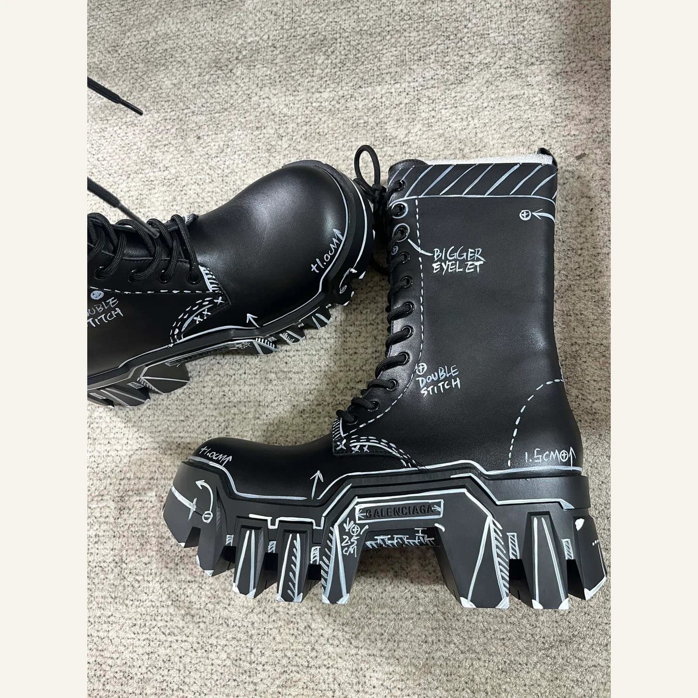 Balenciaga Bulldozer Knee-high Boot 縮圖 2