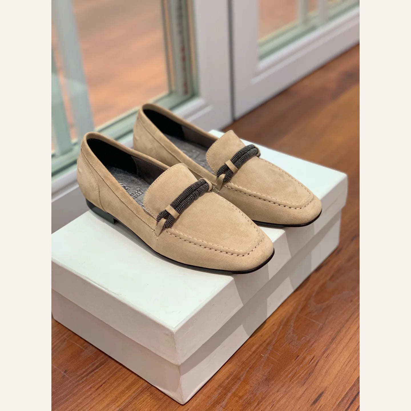 Brunello Cucinelli Monili-chain Loafer 縮圖 3