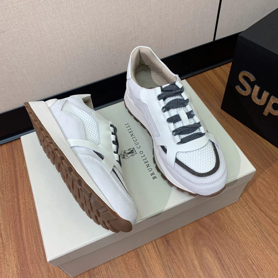 Brunello Cucinelli Monili-chain Sneaker 縮圖 3