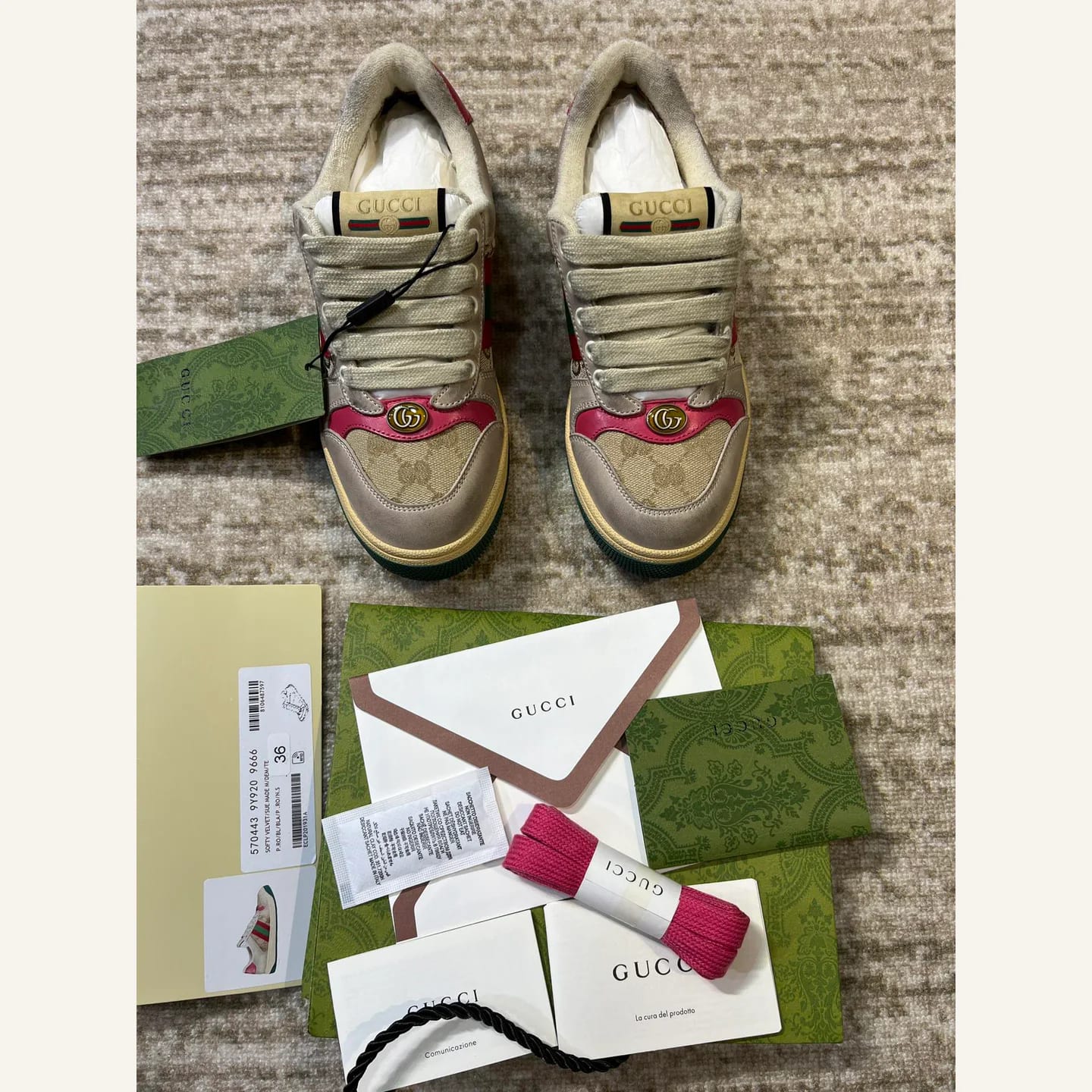 Gucci Screener Sneaker 縮圖 2