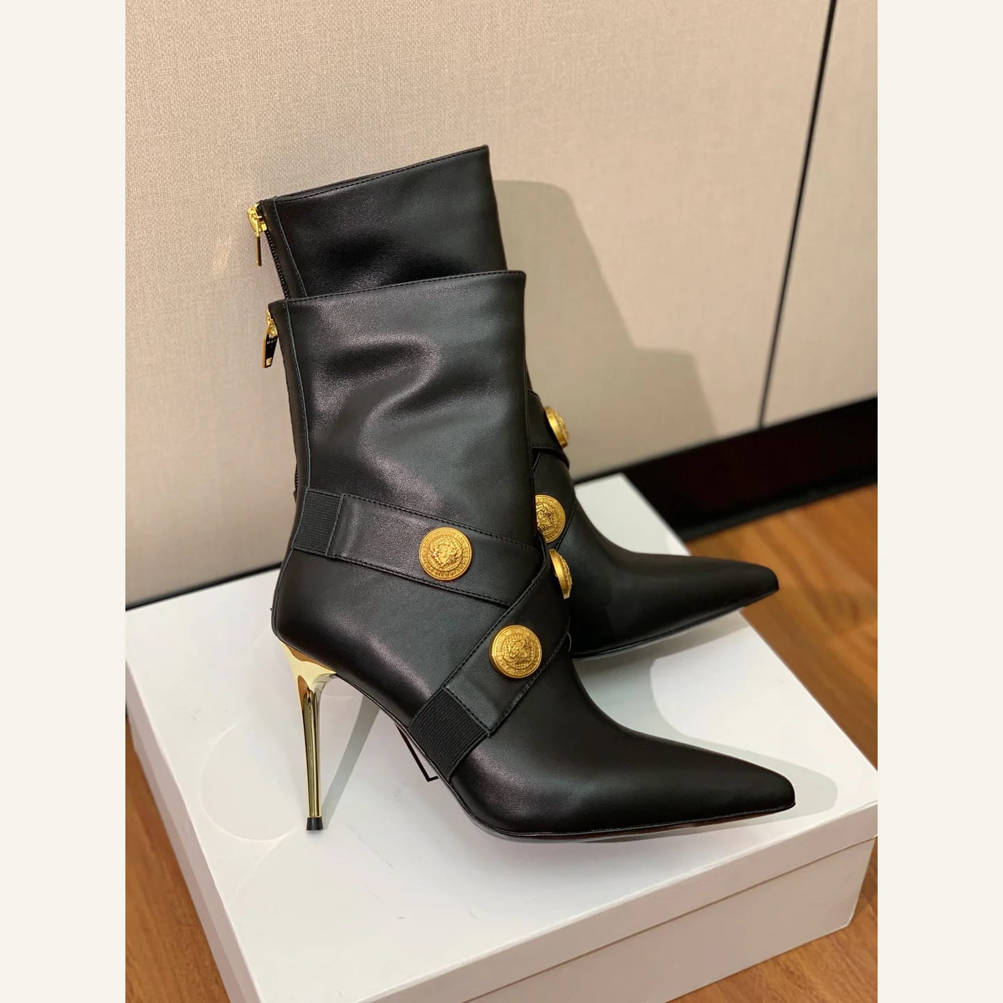 Balmain Buckle Ankle Boot 縮圖 2