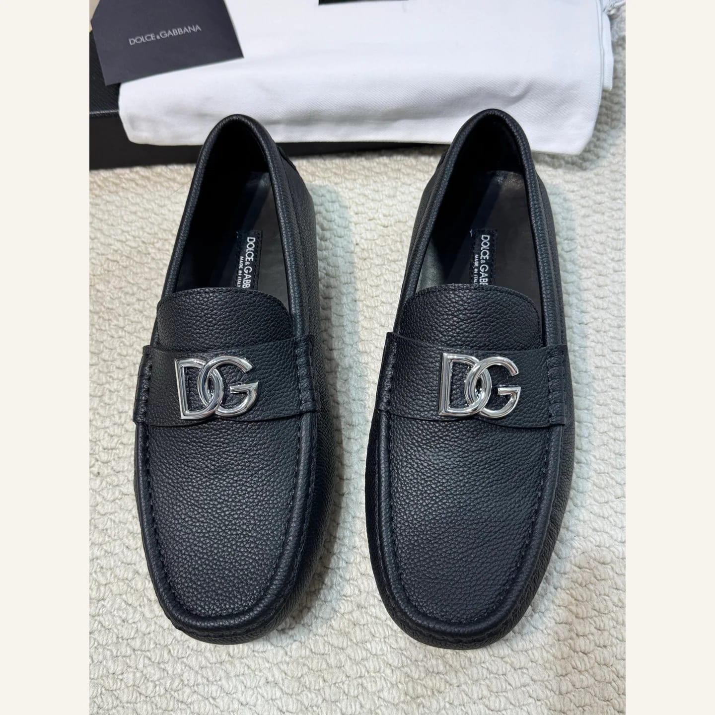 Dolce & Gabbana DG-logo Driving Loafer 縮圖 2