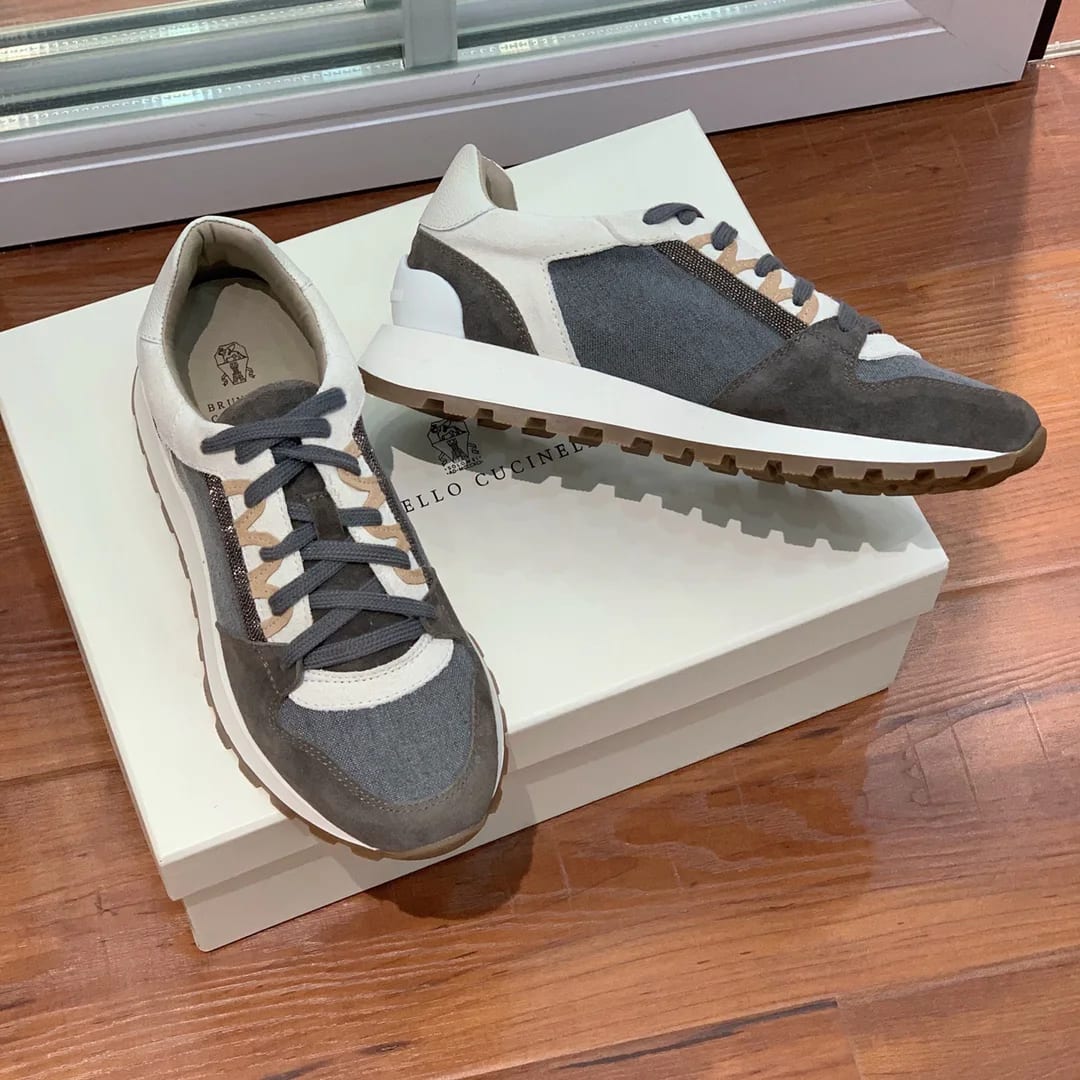 Brunello Cucinelli Monili-chain Sneaker 縮圖 4