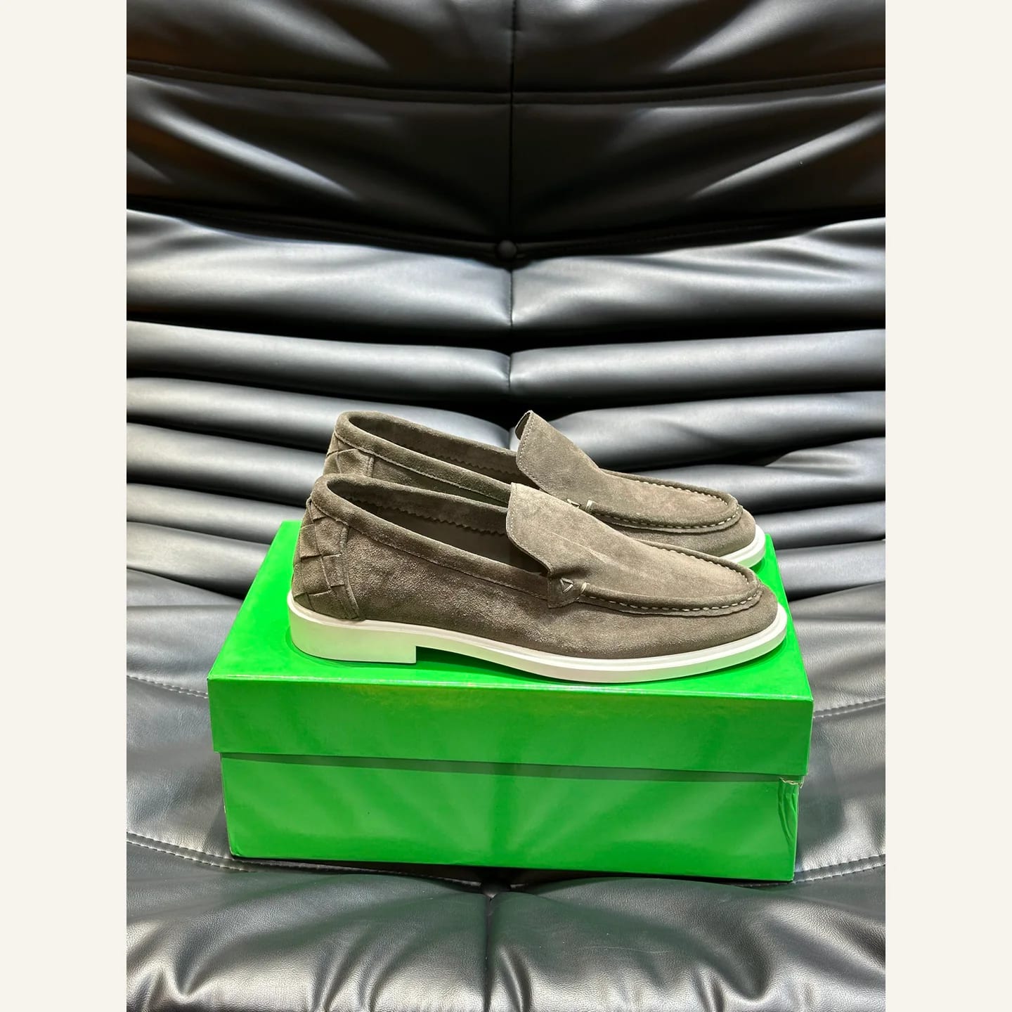 Bottega Veneta Suede Slip-on 縮圖 3