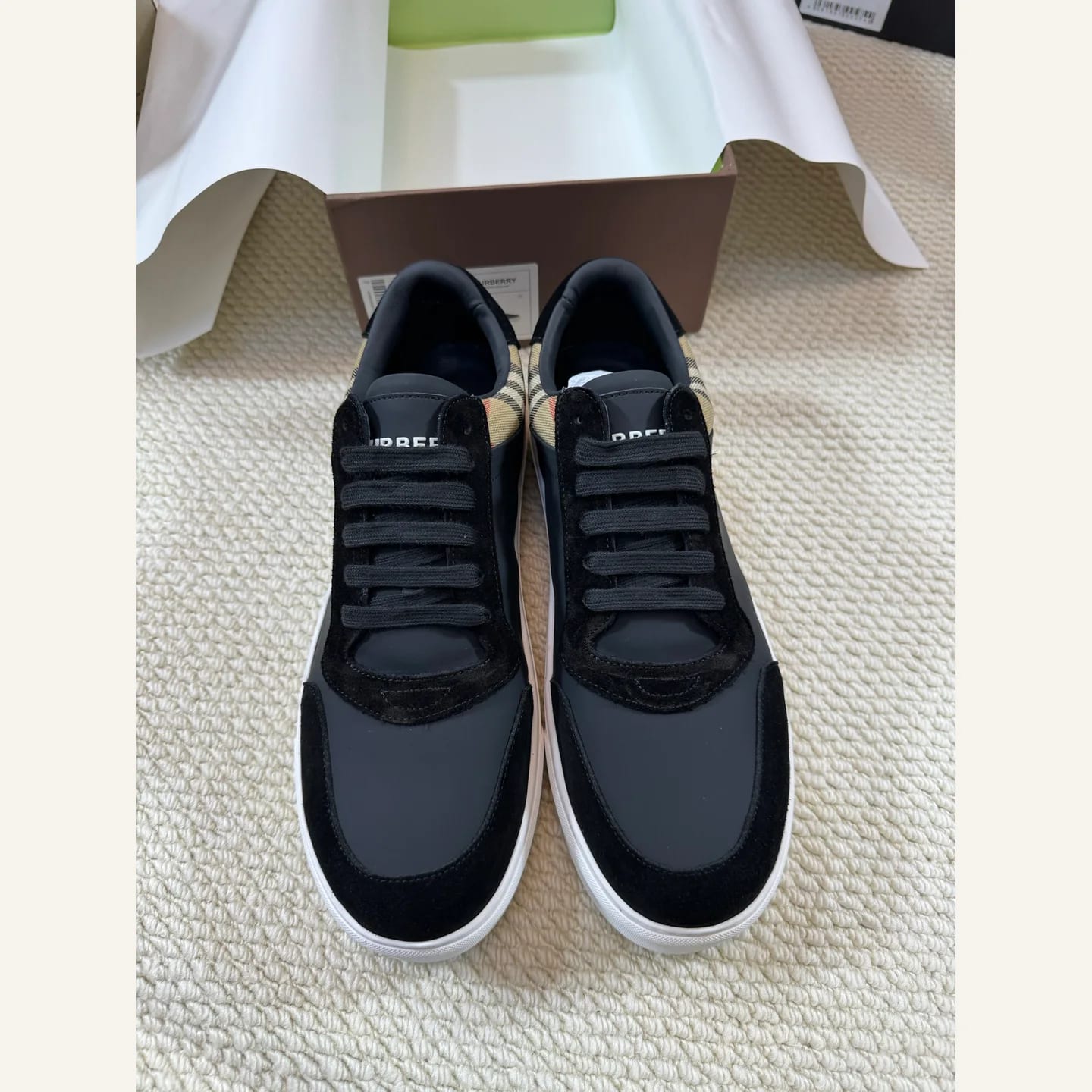 Burberry Check Low-top Sneaker 縮圖 2