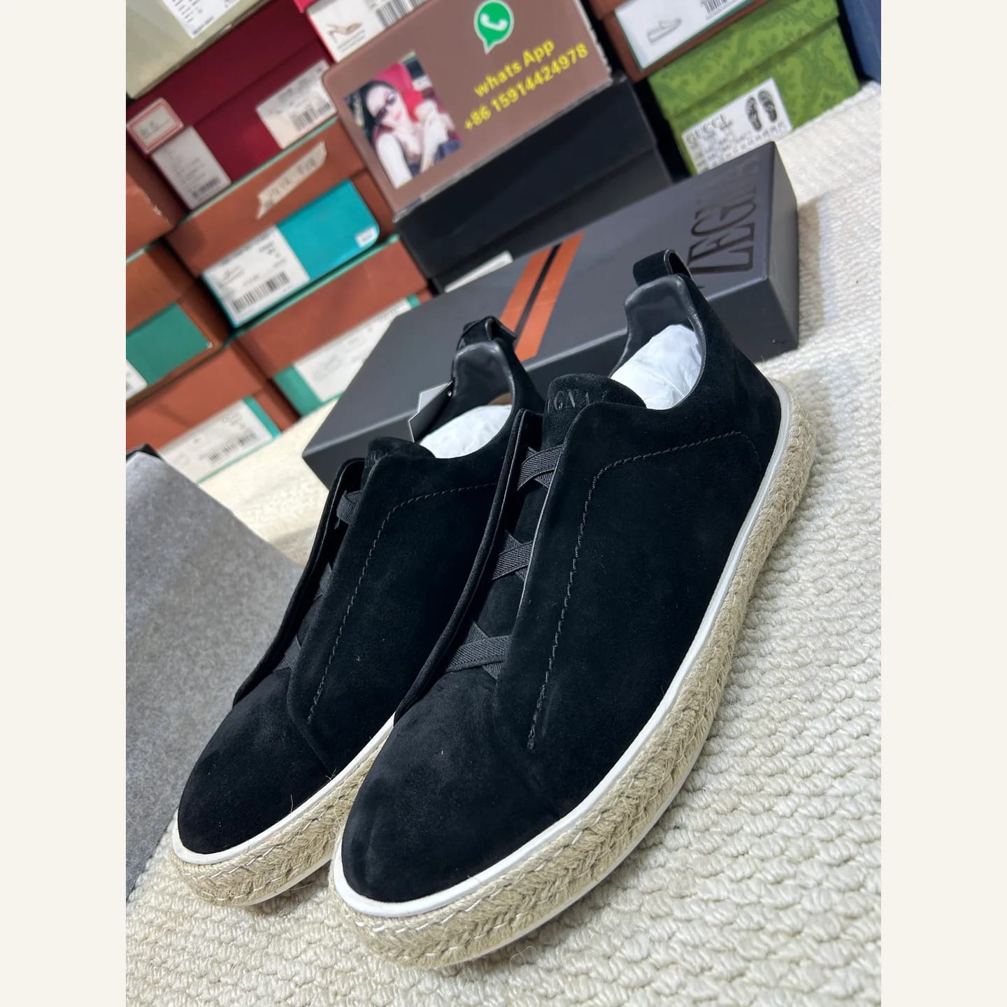 Zegna Espadrille Slip-on 縮圖 1