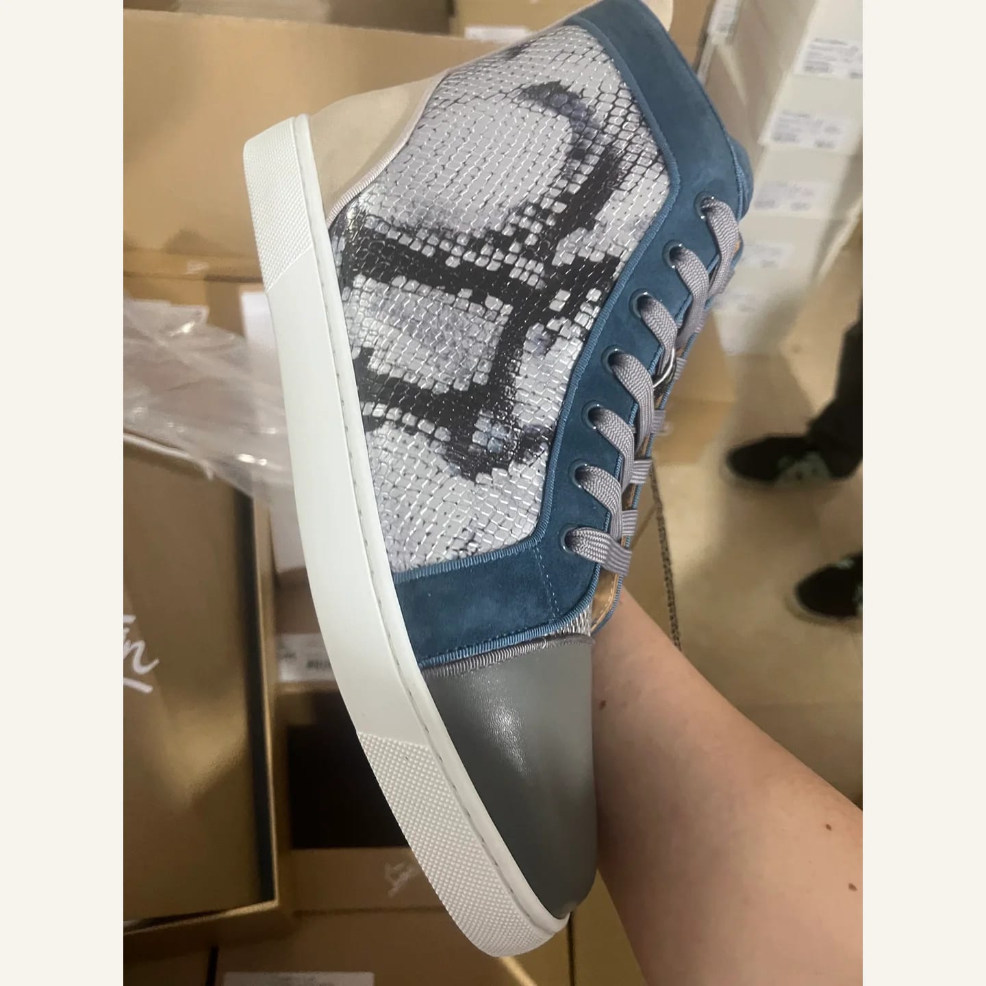 Christian Louboutin Spikes High-top Sneaker 縮圖 3