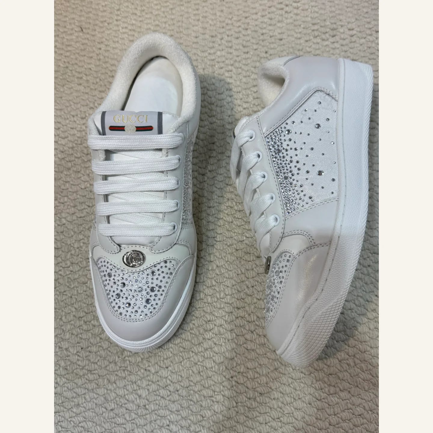 Gucci Crystal GG Low-top Sneaker 縮圖 3