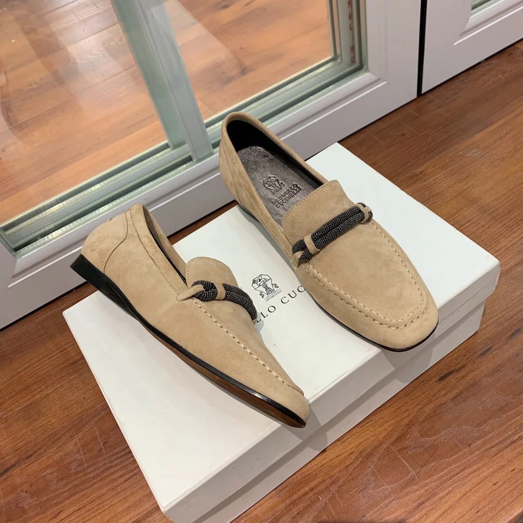 Brunello Cucinelli Monili-chain Loafer 縮圖 4