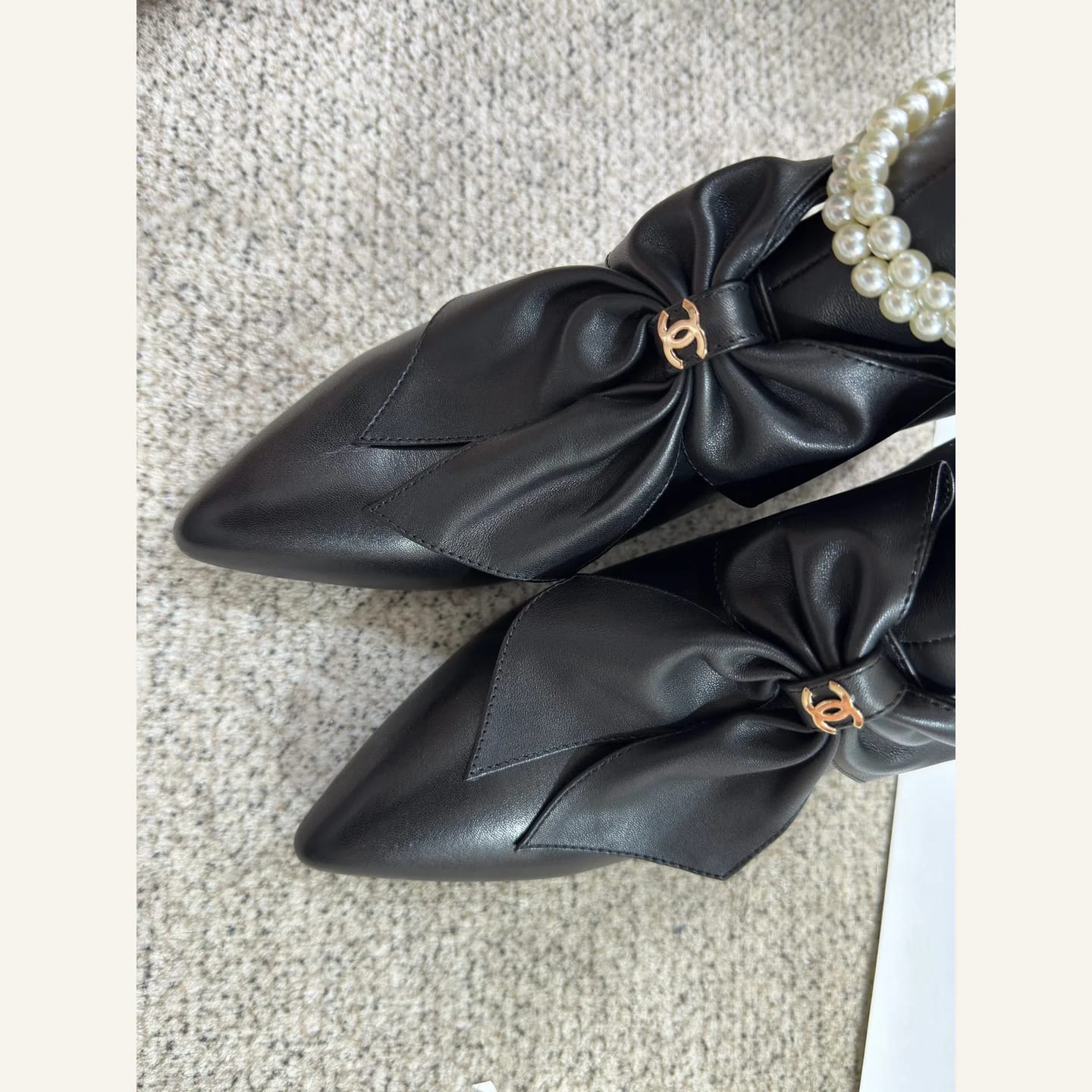 CHANEL Pearl-chain Knee-high Boot 縮圖 3