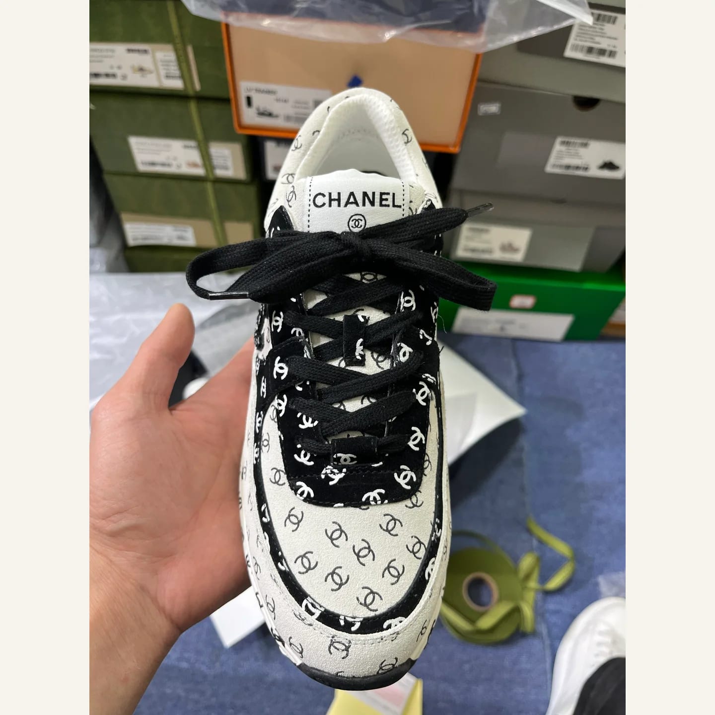 CHANEL CC Chunky Sneaker 縮圖 3
