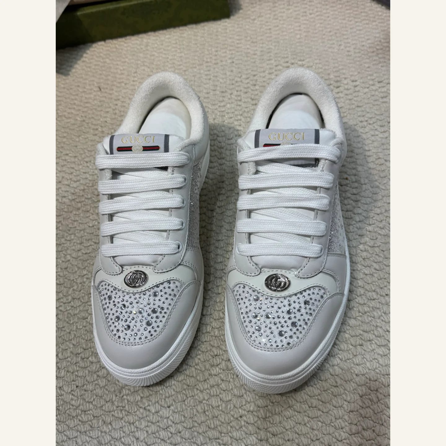 Gucci Crystal GG Low-top Sneaker 縮圖 2