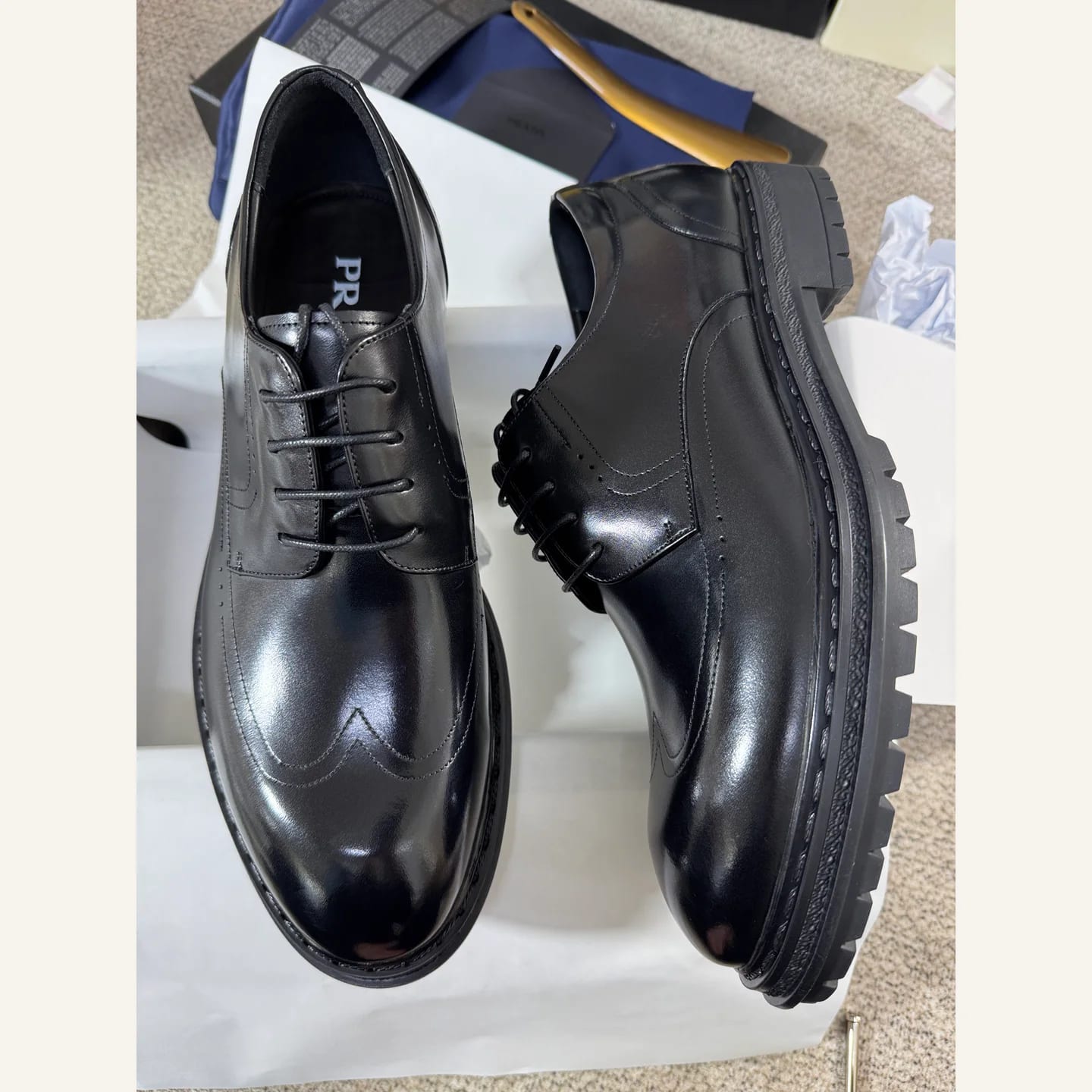 Prada Monolith Derby 縮圖 4