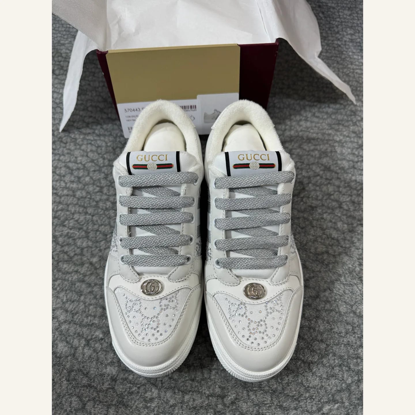 Gucci Crystal GG Low-top Sneaker 縮圖 2