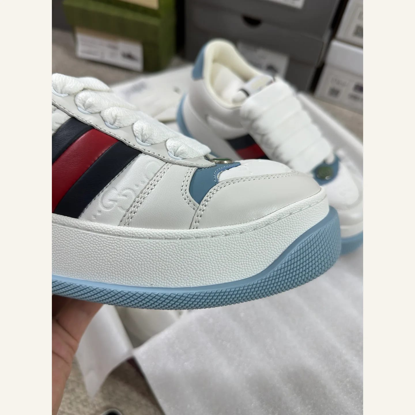 Gucci Re-Web Sneaker 縮圖 3