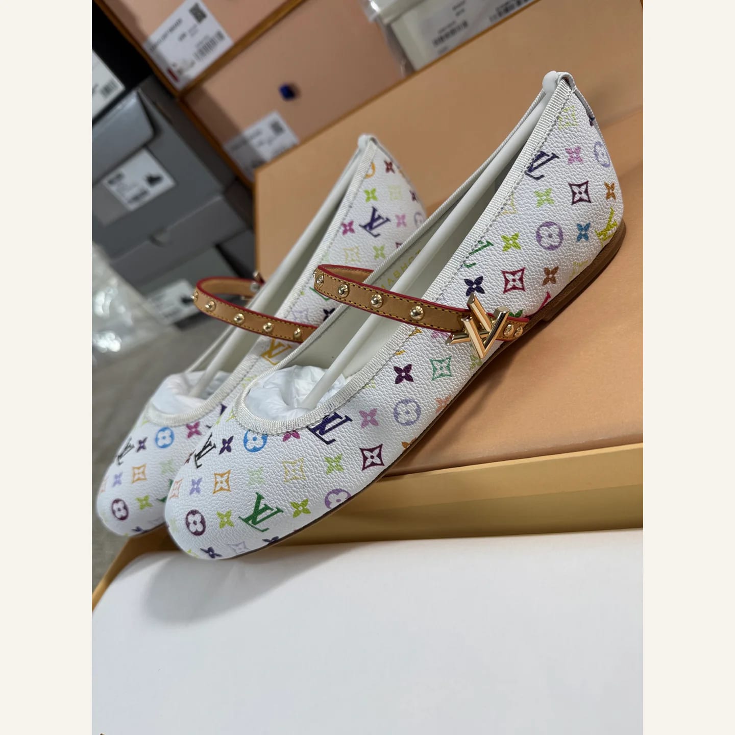 Louis Vuitton Monogram Mary Jane Pump 縮圖 1