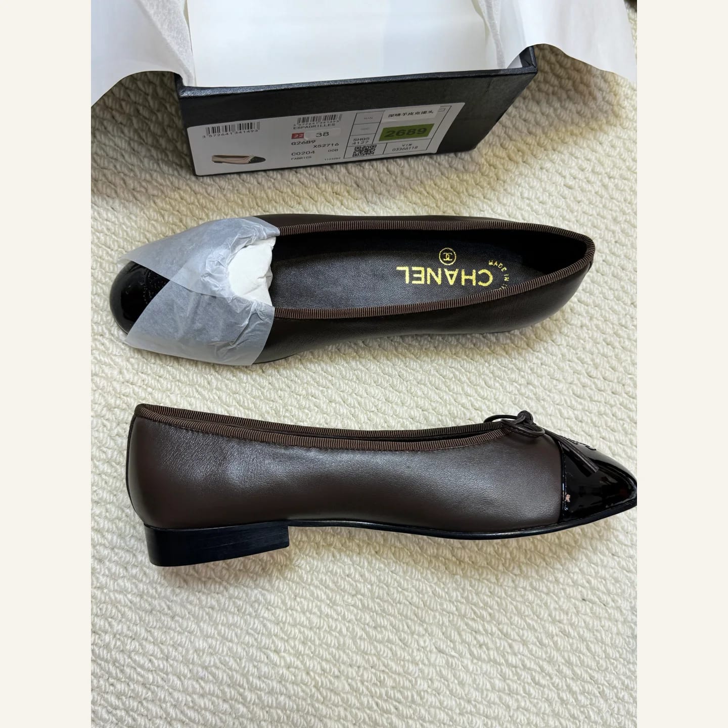 CHANEL Cap-toe Ballerina 縮圖 4