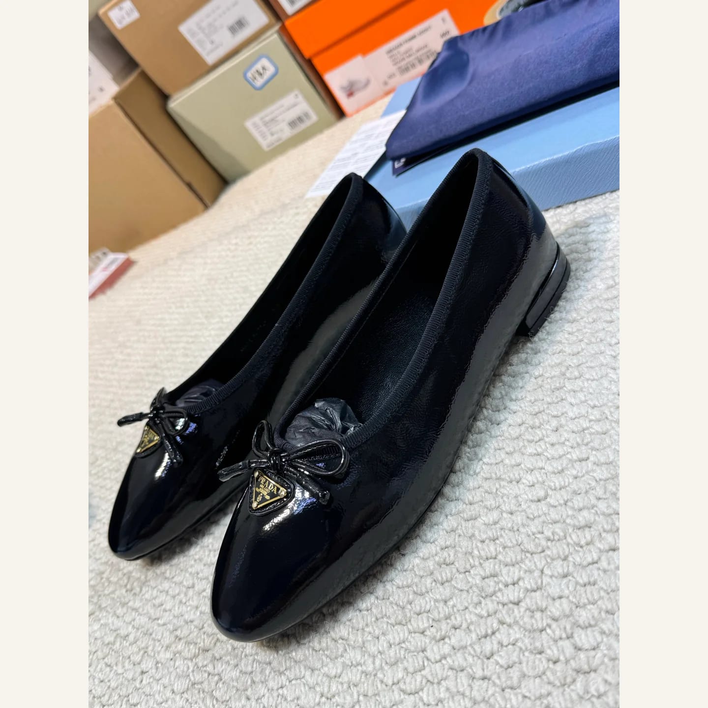 Prada Bow Ballerina 縮圖 1