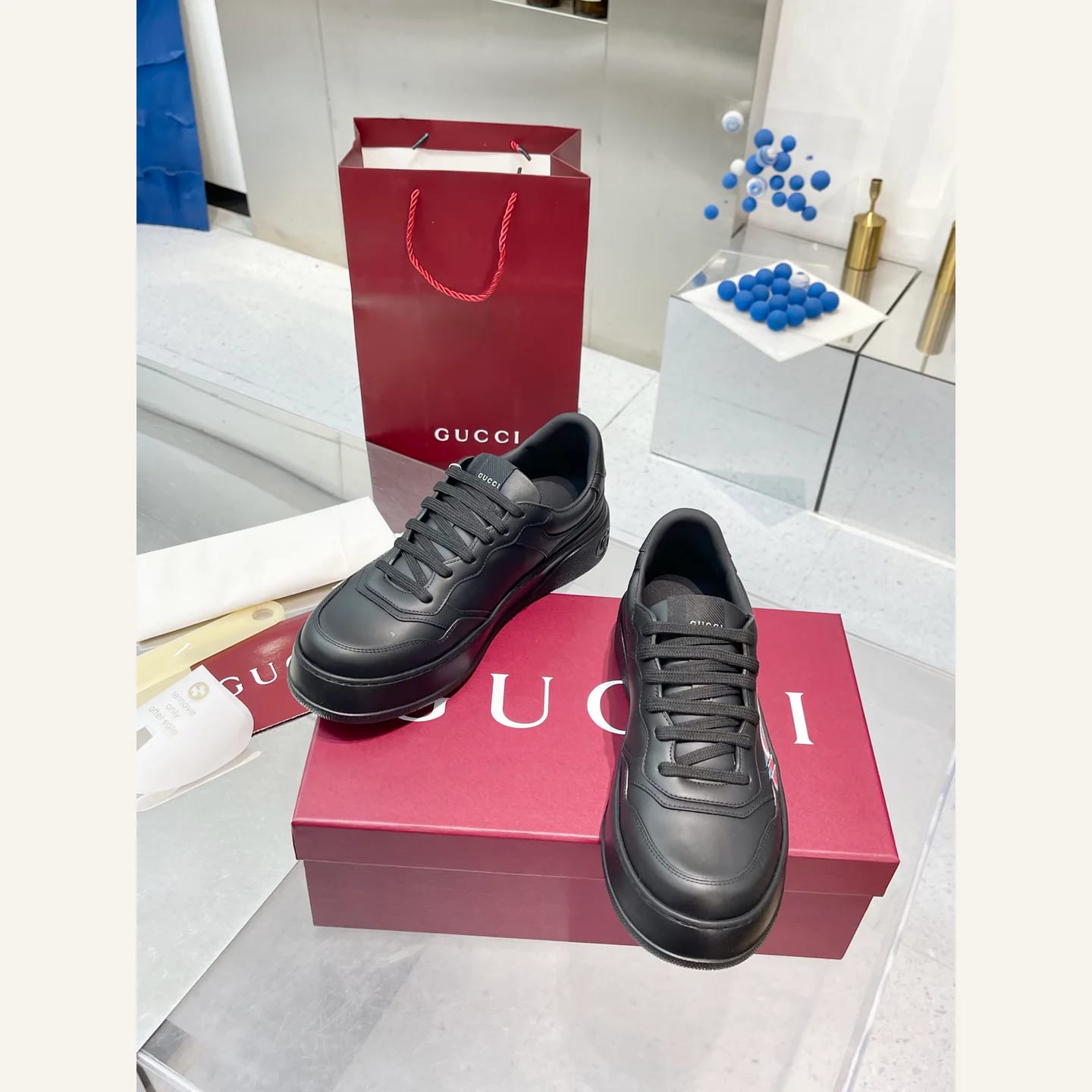 Gucci Logo Platform Sneaker 縮圖 2