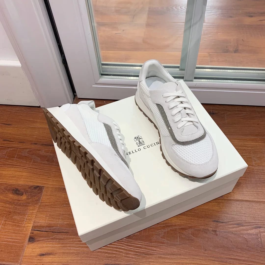 Brunello Cucinelli Monili-chain Sneaker 縮圖 2