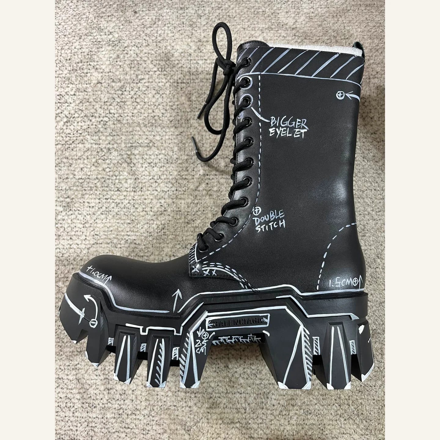 Balenciaga Bulldozer Knee-high Boot 縮圖 3