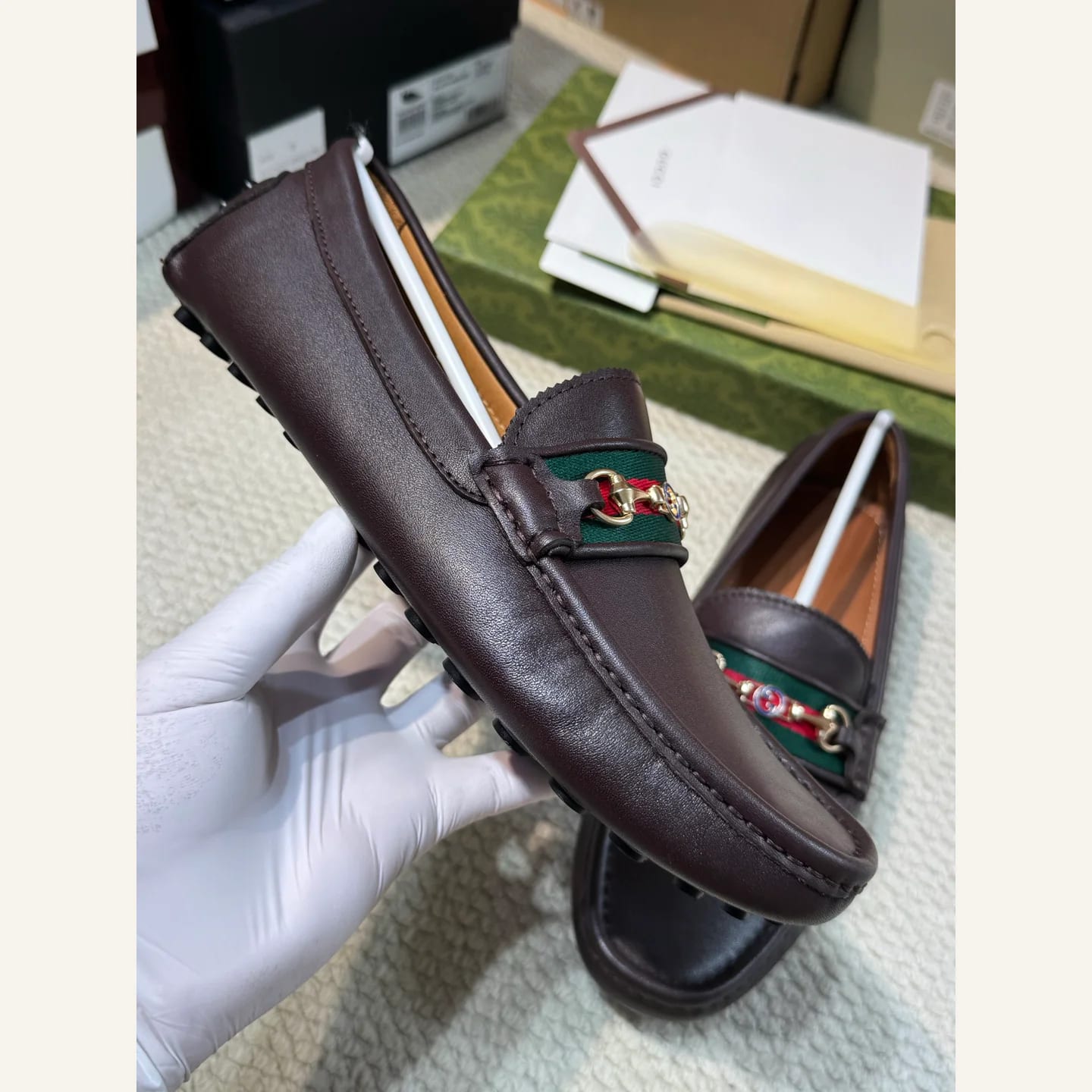 Gucci Web Horsebit Loafer 縮圖 3