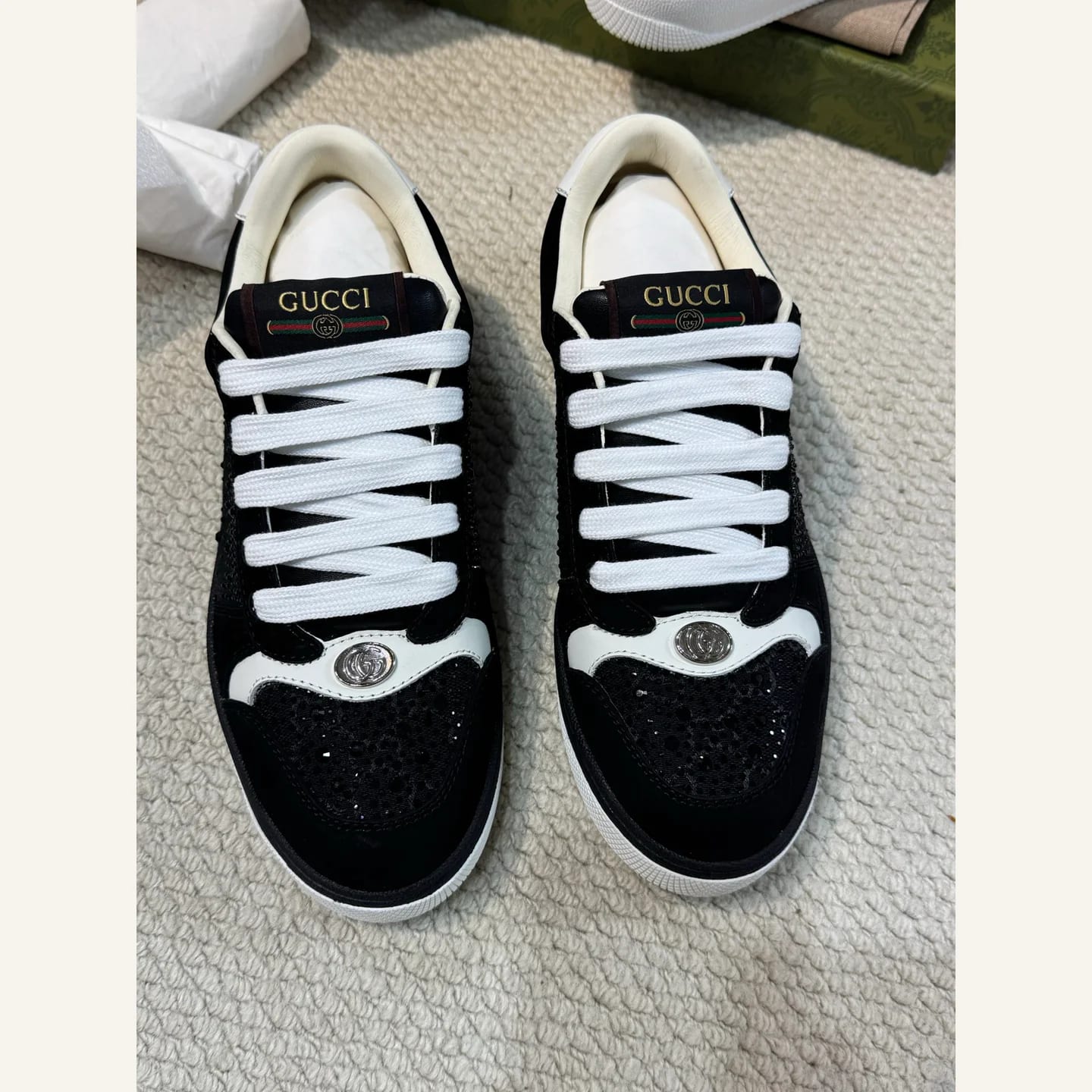Gucci Crystal GG Low-top Sneaker 縮圖 2