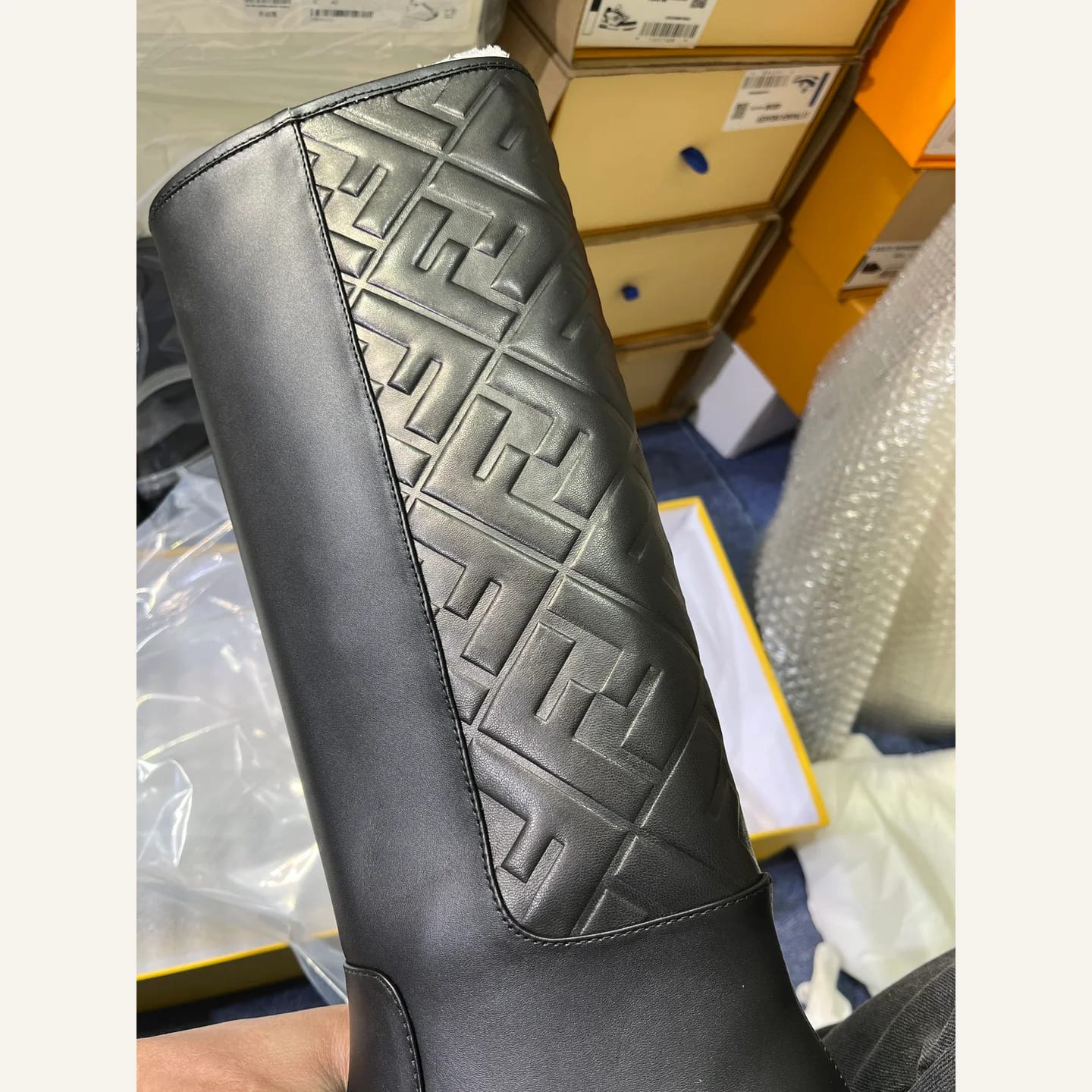 Fendi Monogram Knee-high Boot 縮圖 4