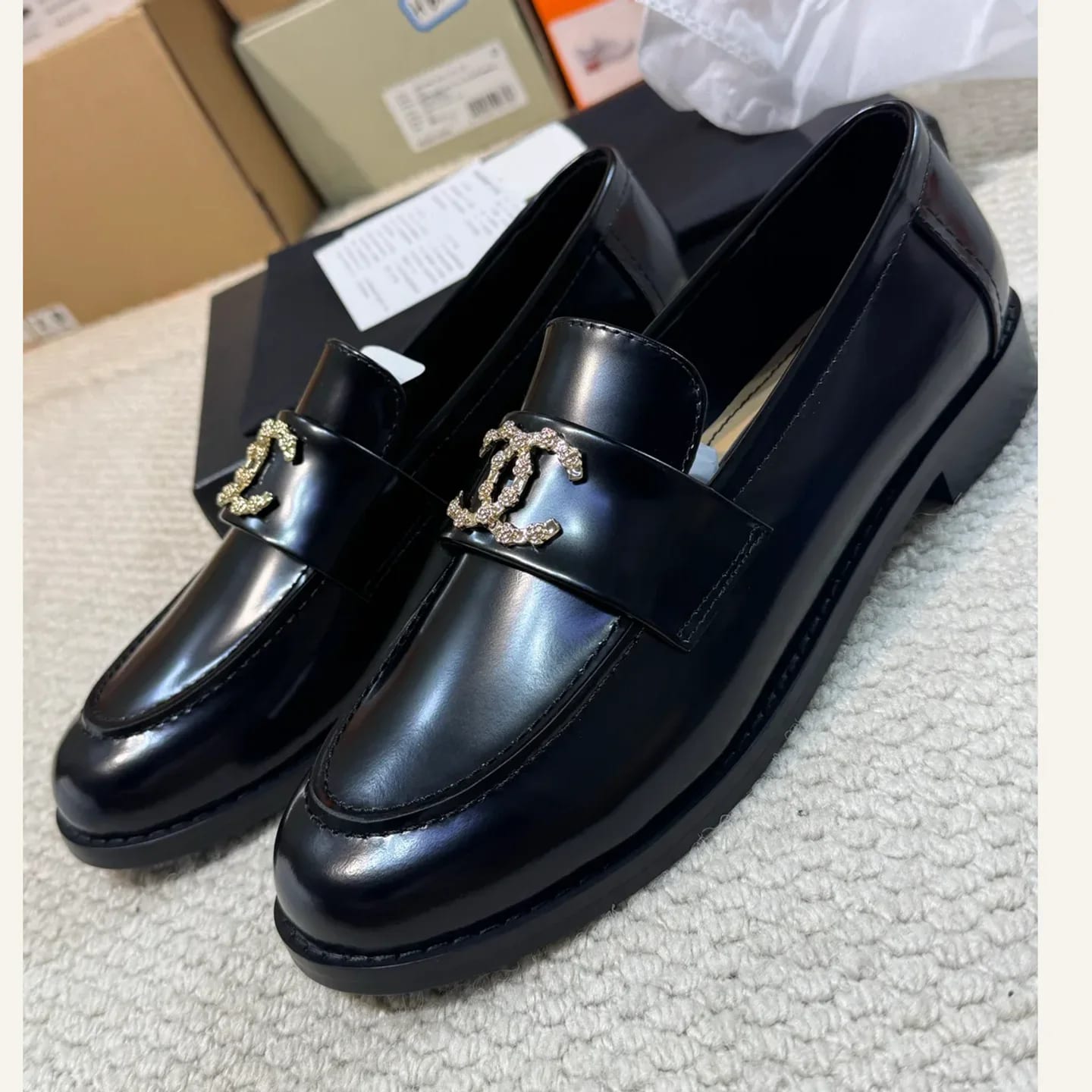 CHANEL Chain CC Loafer 縮圖 1