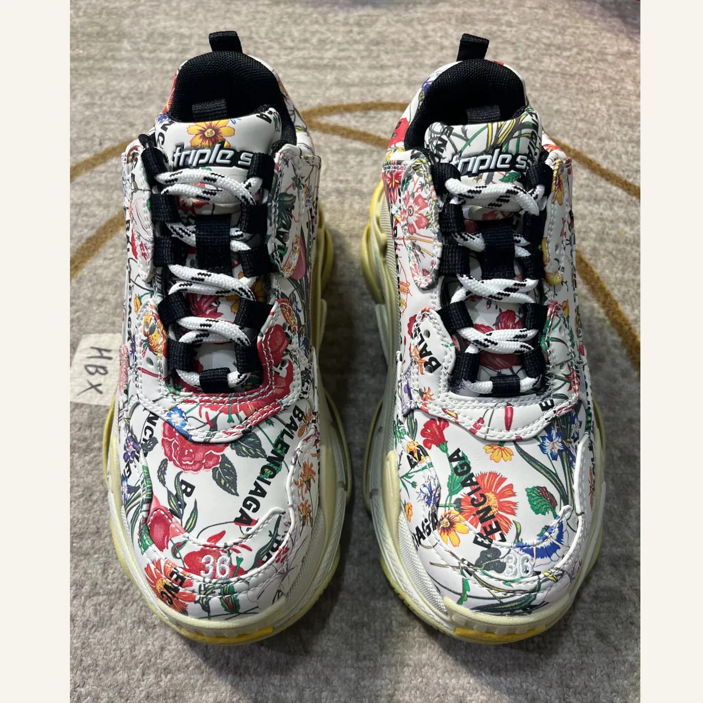 Balenciaga x Gucci Triple S Sneaker 縮圖 3