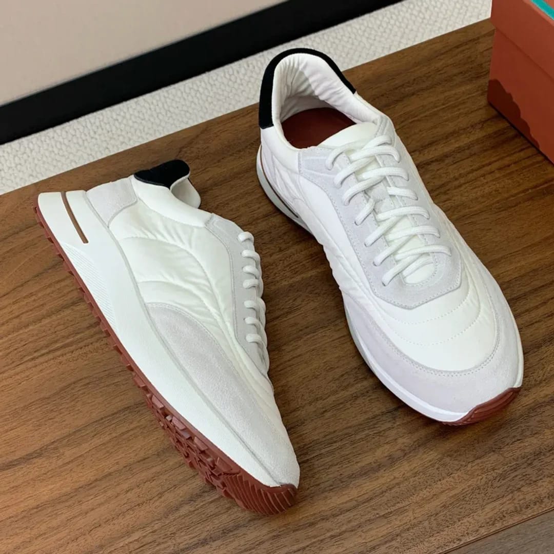 Loro Piana Suede Low-top Sneaker 縮圖 3