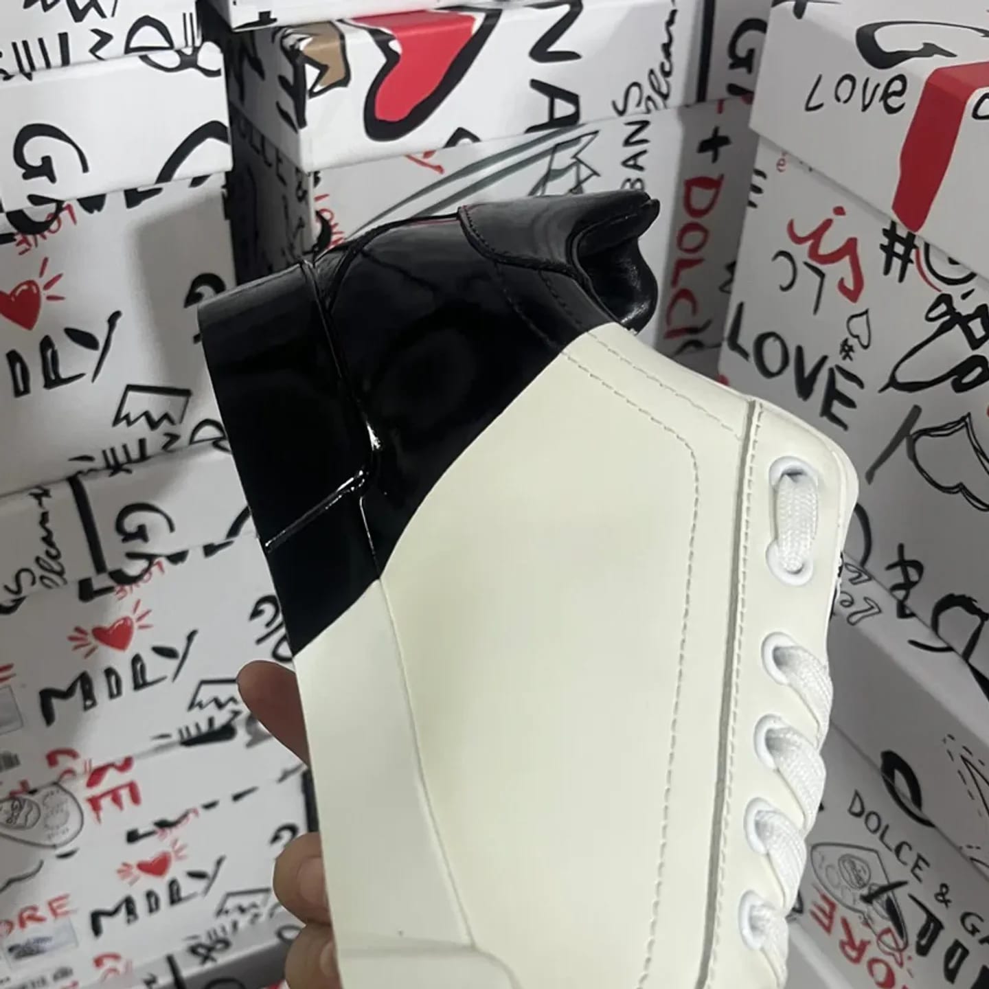 Dolce & Gabbana High-top Sneaker 縮圖 3