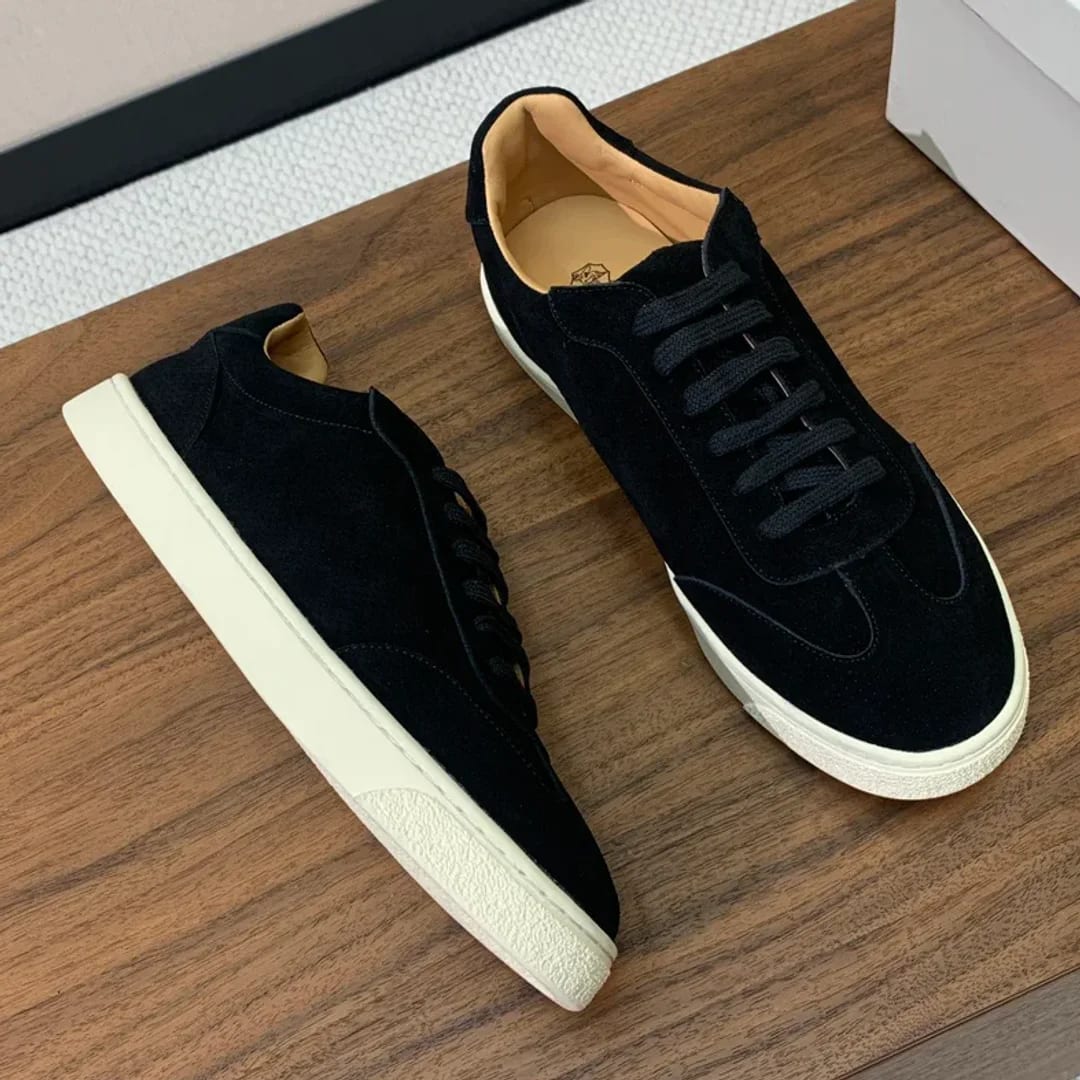 Brunello Cucinelli Suede Low-top Sneaker 縮圖 3