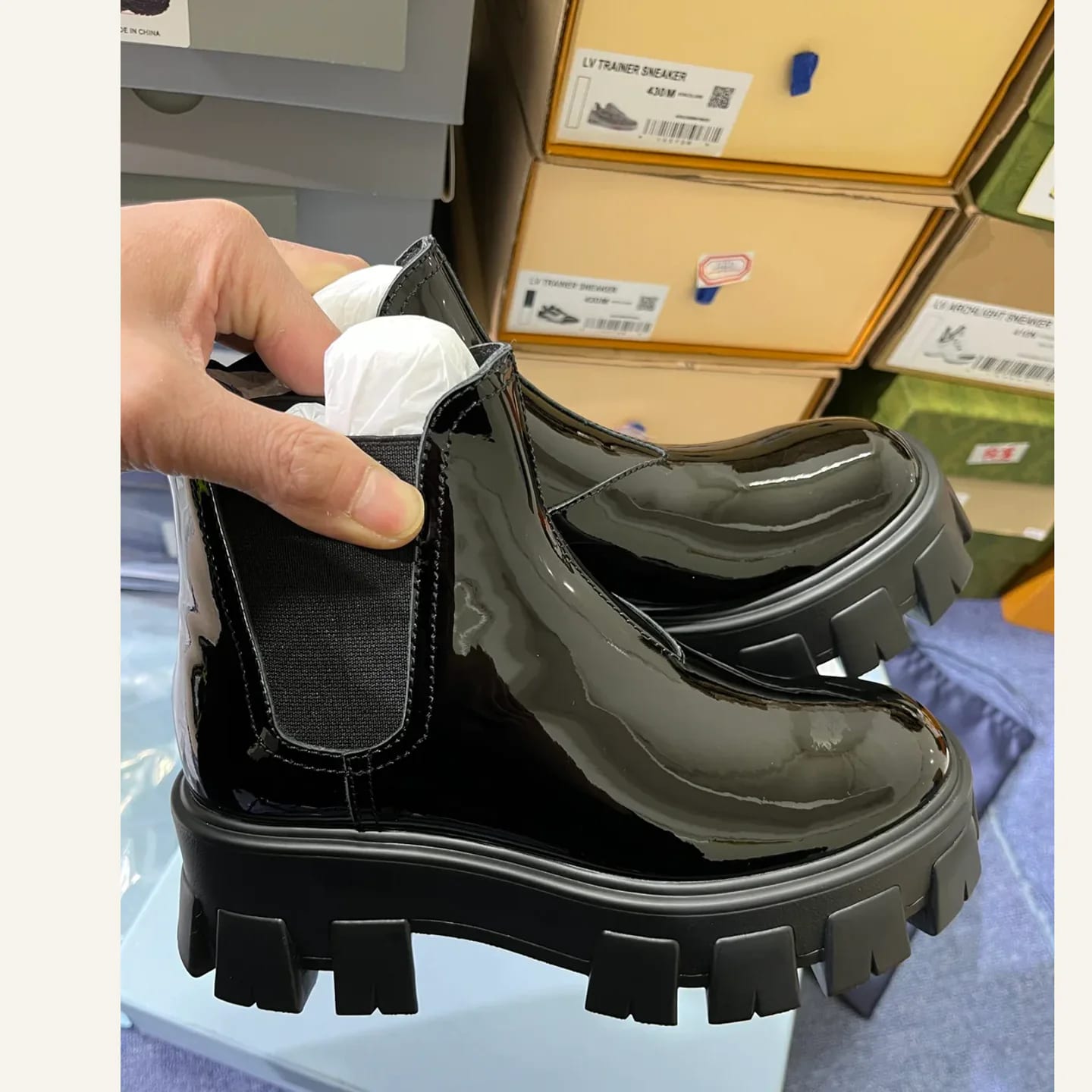 Prada Monolith Chelsea Boot 縮圖 4