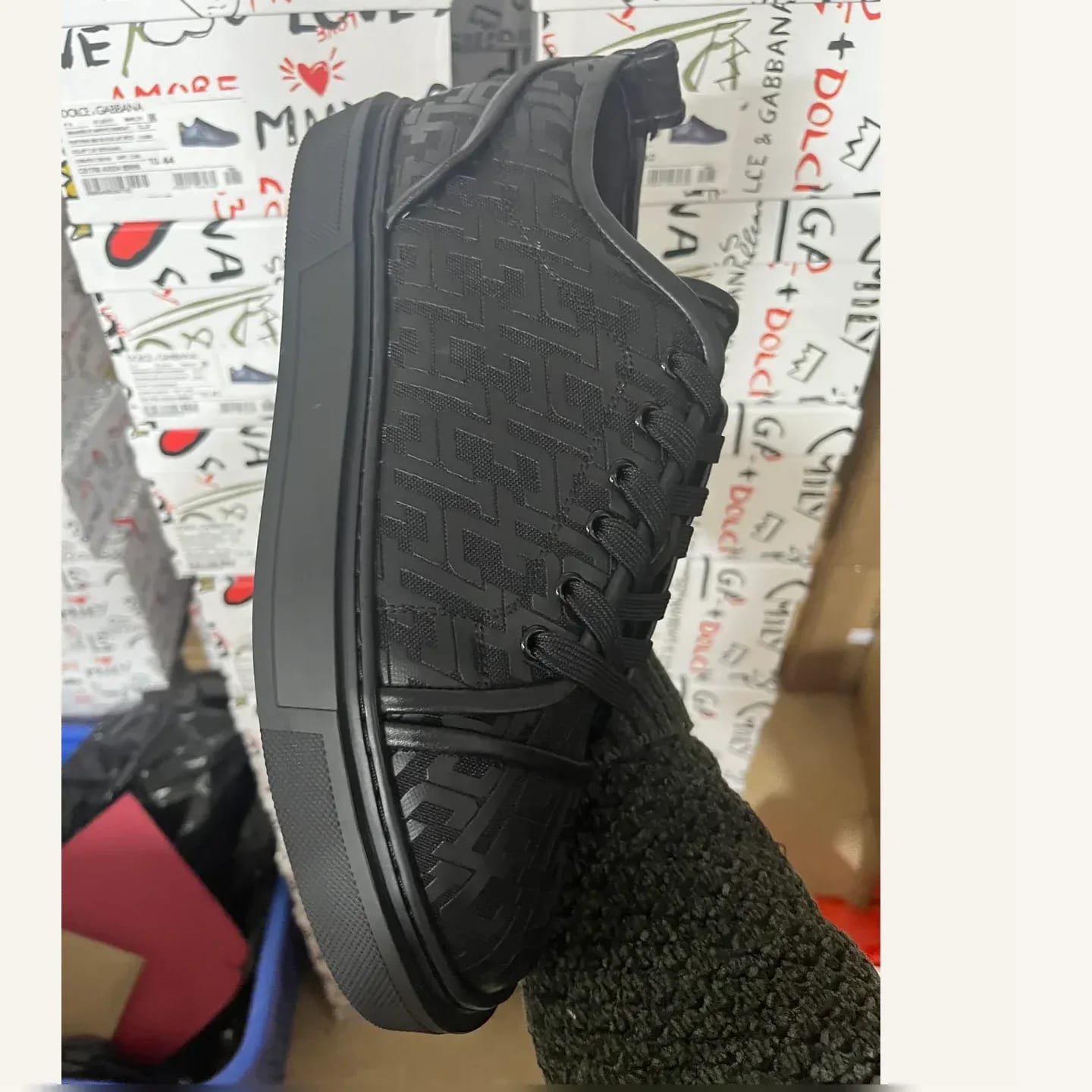 Dolce & Gabbana DG Monogram Low-top Sneaker 縮圖 3