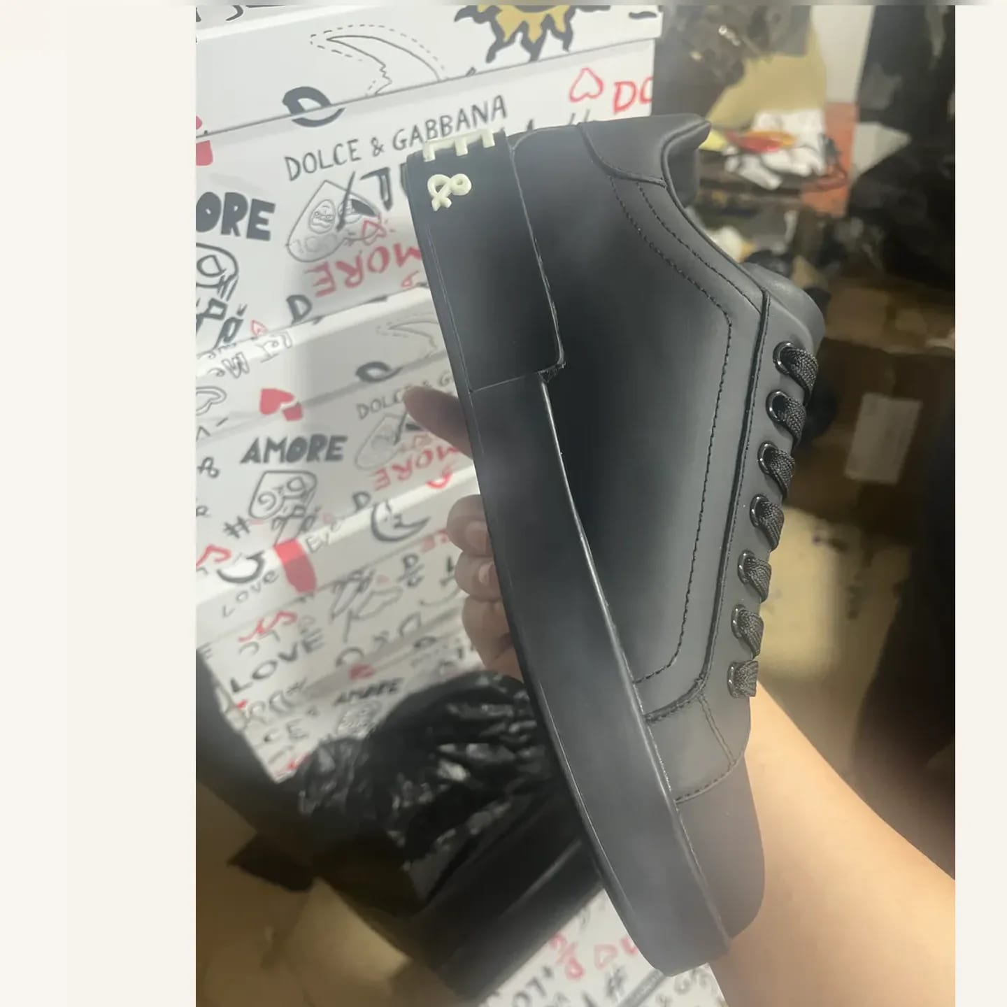 Dolce & Gabbana Portofino Low-top Sneaker 縮圖 3