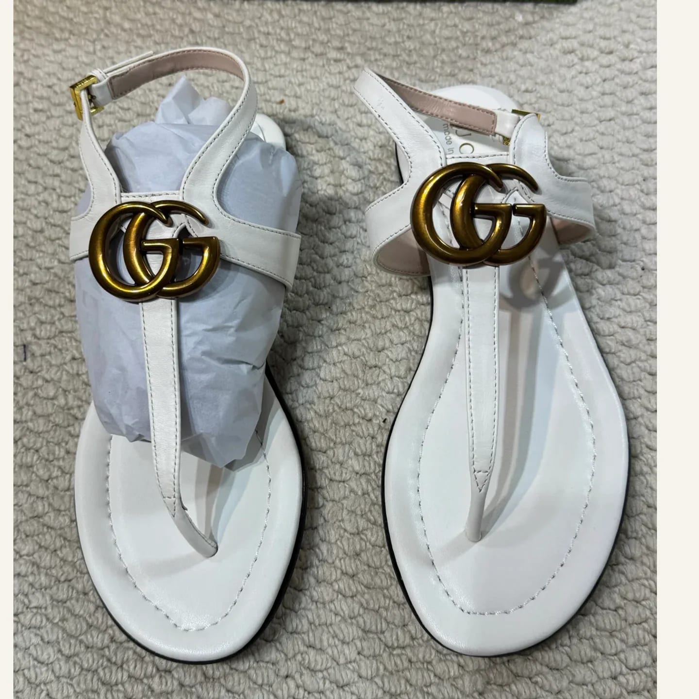Gucci Interlocking G Thong Sandal 縮圖 2