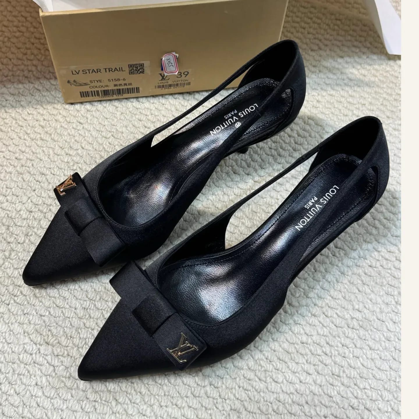 Louis Vuitton Bow Slingback Pump 縮圖 1