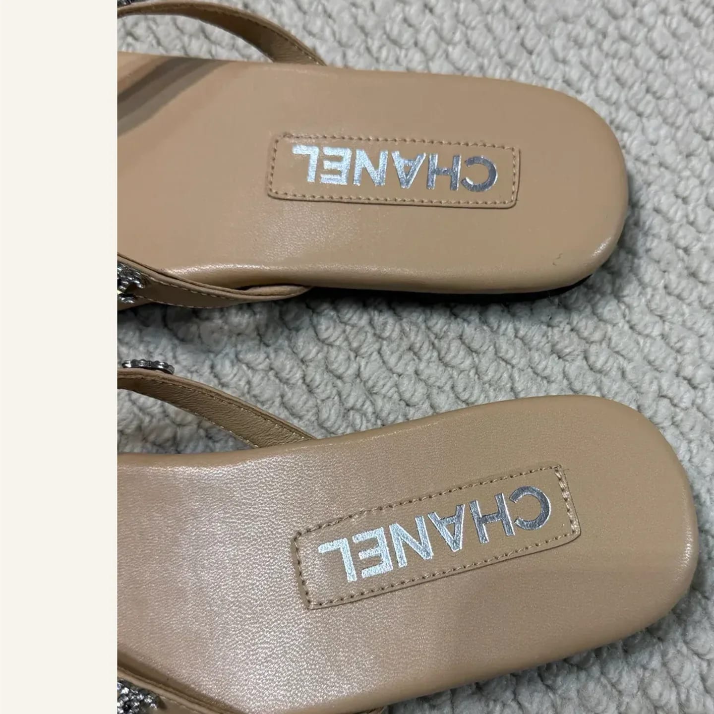 CHANEL Crystal CC Flip-flop Sandal 縮圖 4