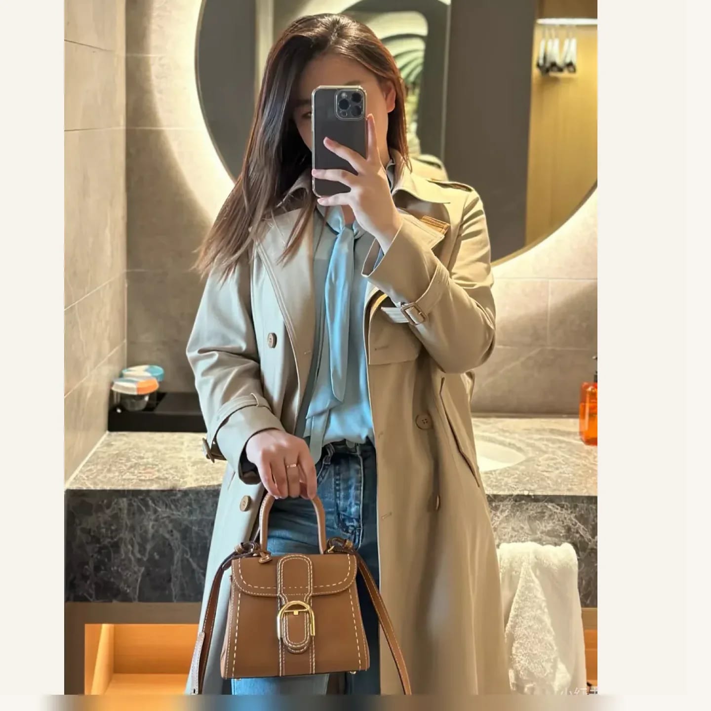 Delvaux Brillant Mini Surpiqué 縮圖 3