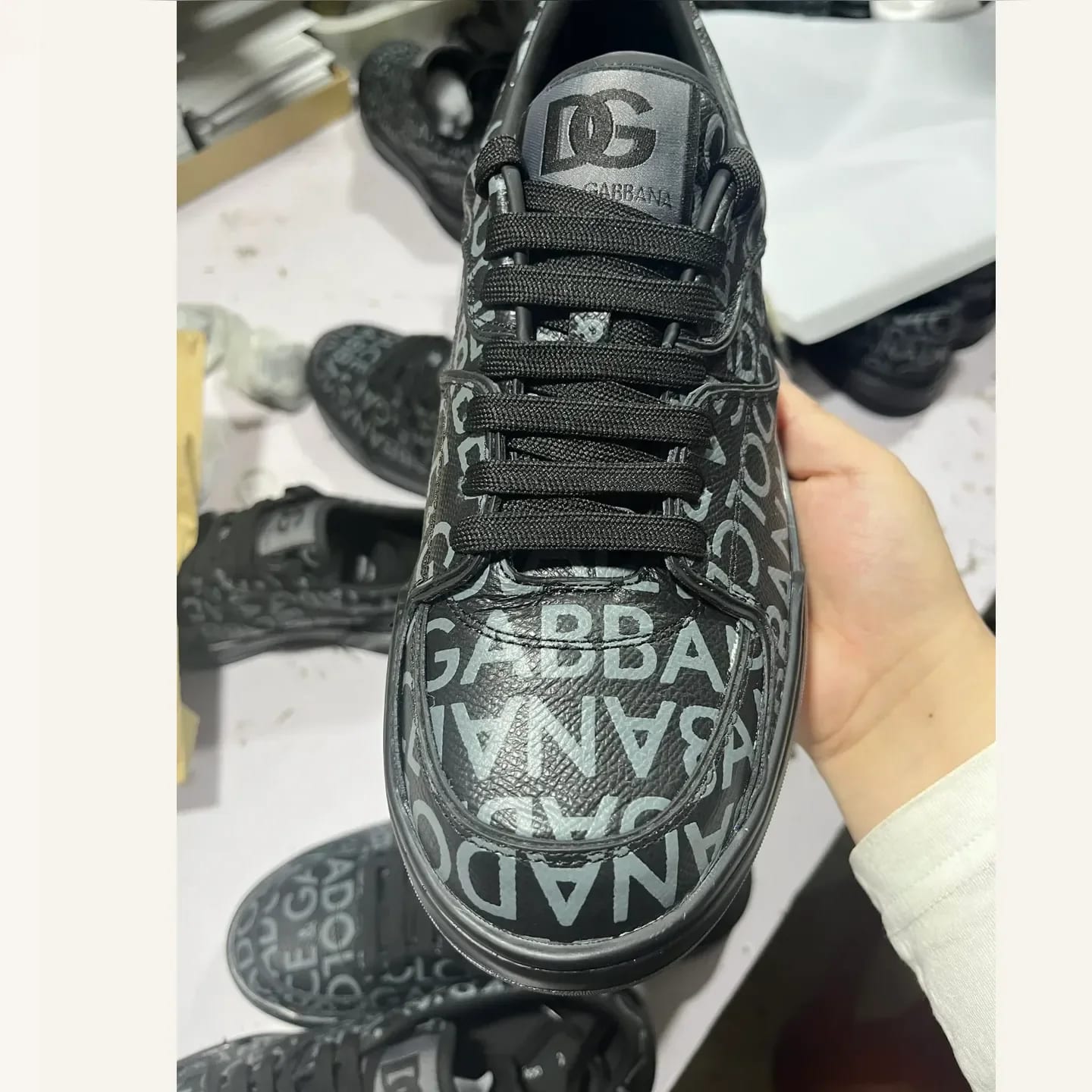 Dolce & Gabbana Graffiti Low-top Sneaker 縮圖 2